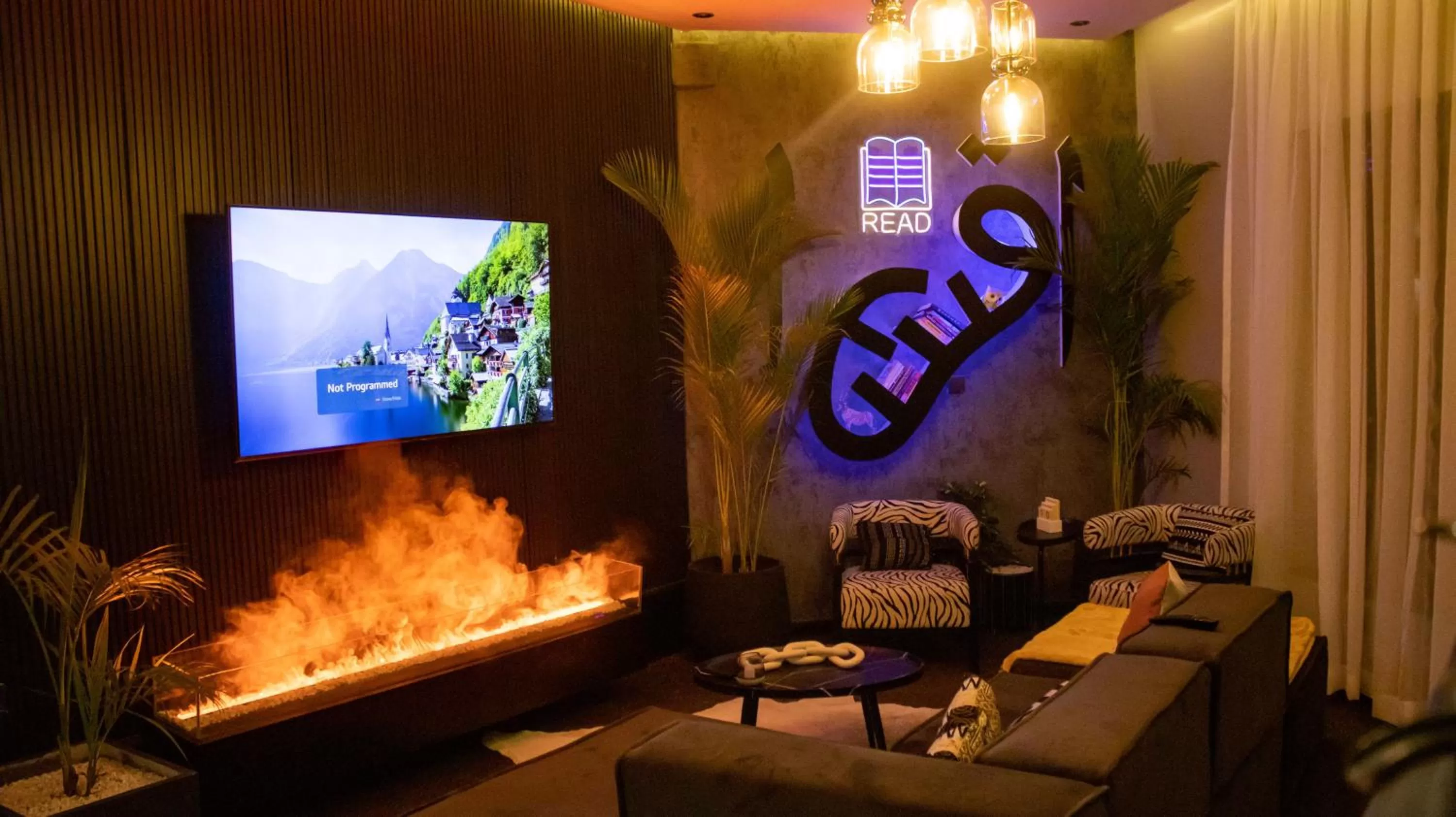 Communal lounge/ TV room in Gigiri Lion Villas II