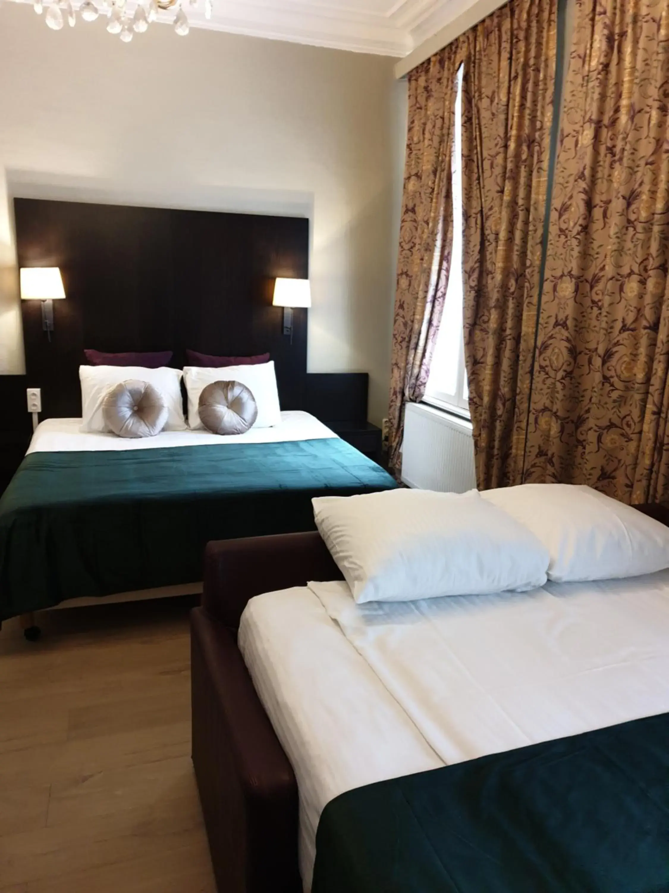 Bed in Hotel Gulden Vlies Bed in Hotel Gulden Vlies