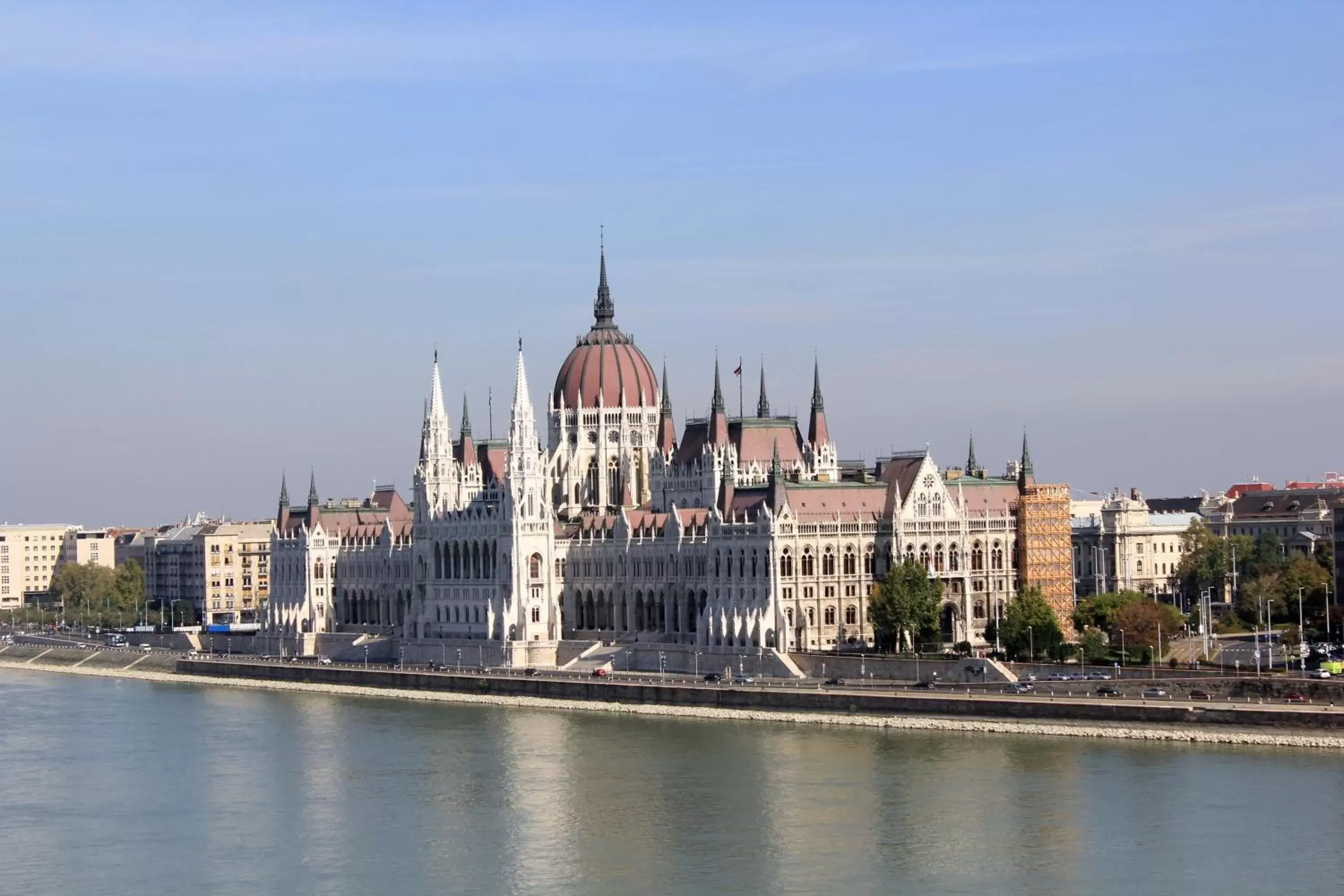 River view in Boutique Hotel Victoria Budapest