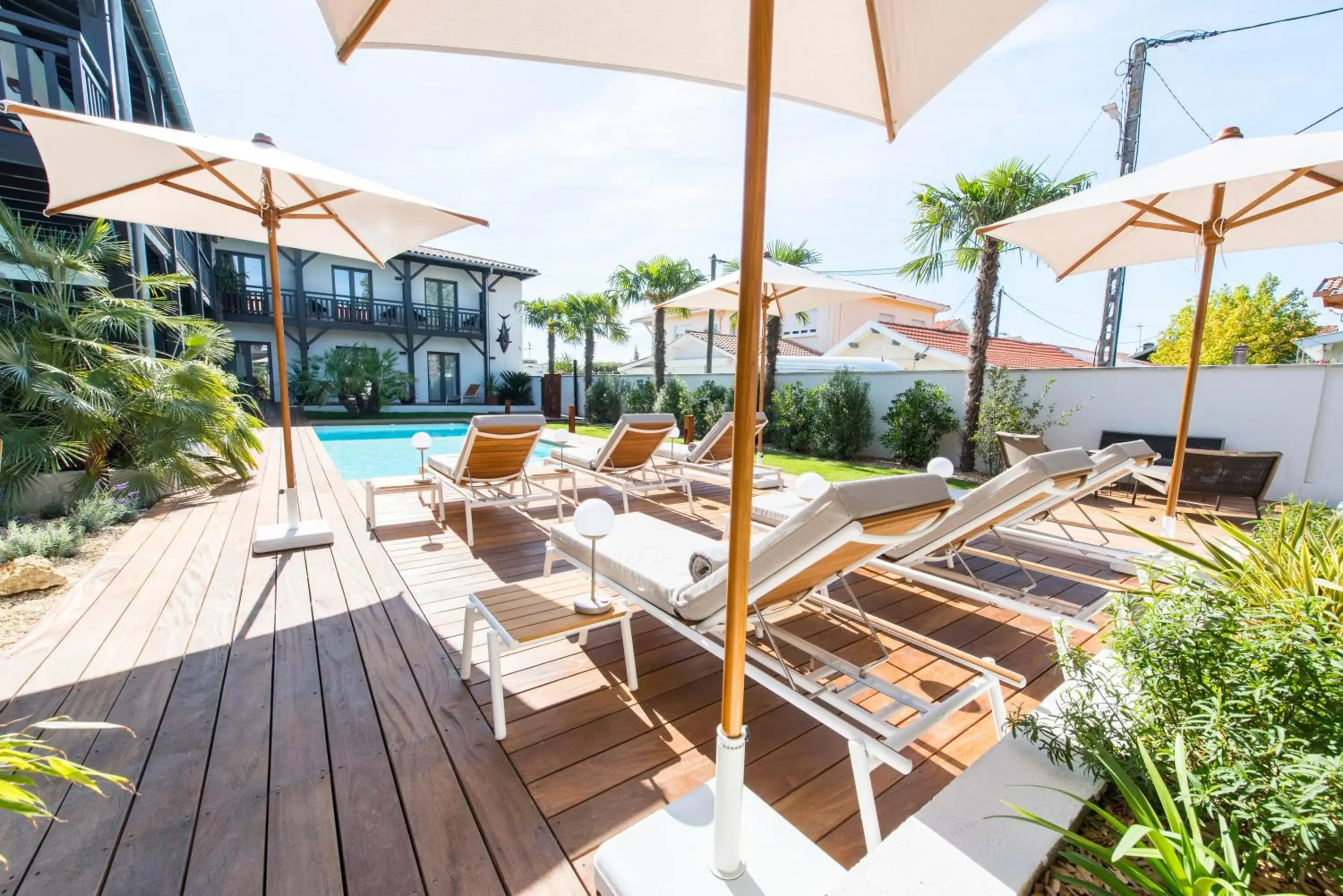 Swimming Pool in L'Anderenis Boutique Hôtel