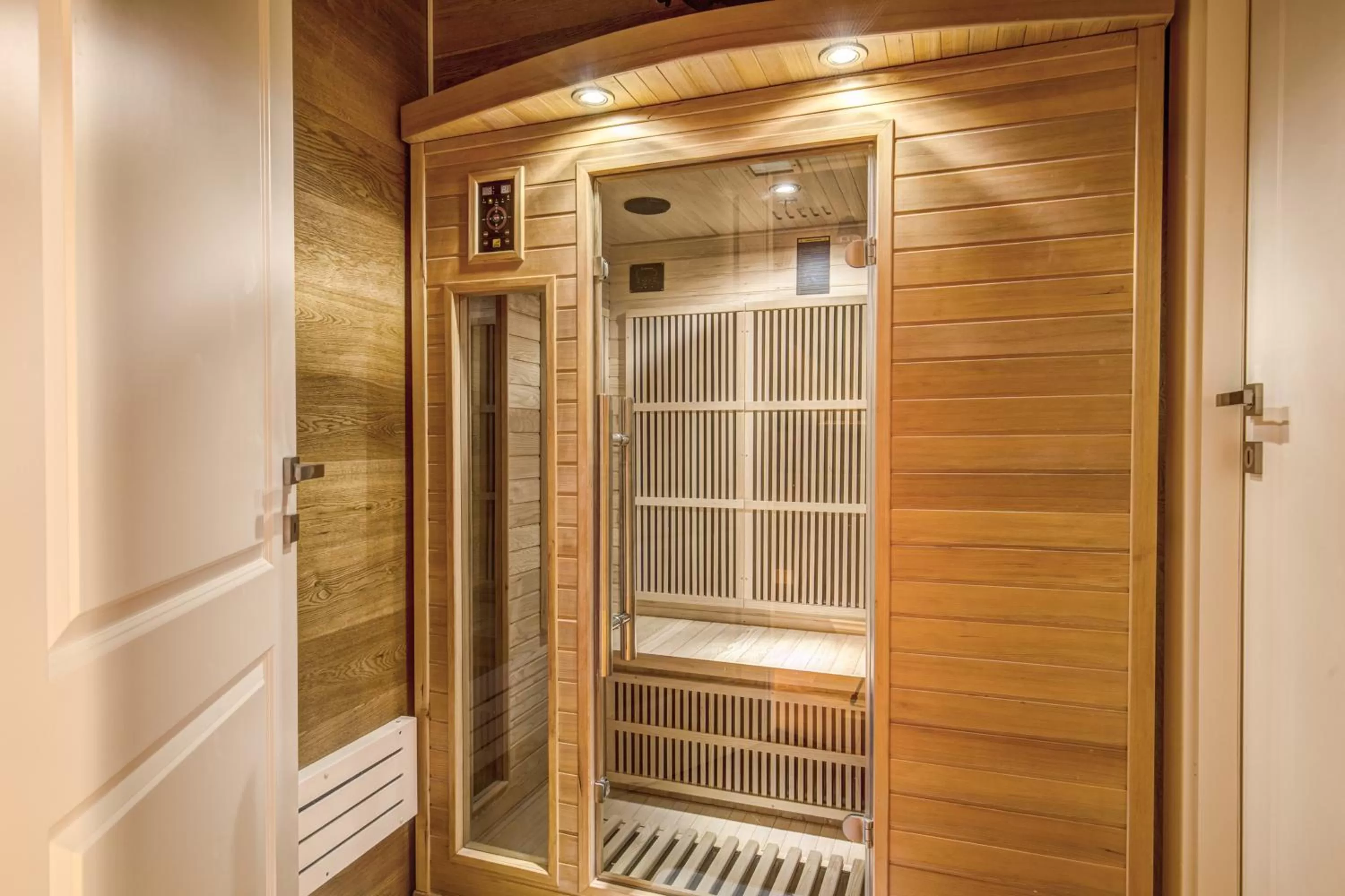 Sauna in Charme Spagna Boutique Hotel