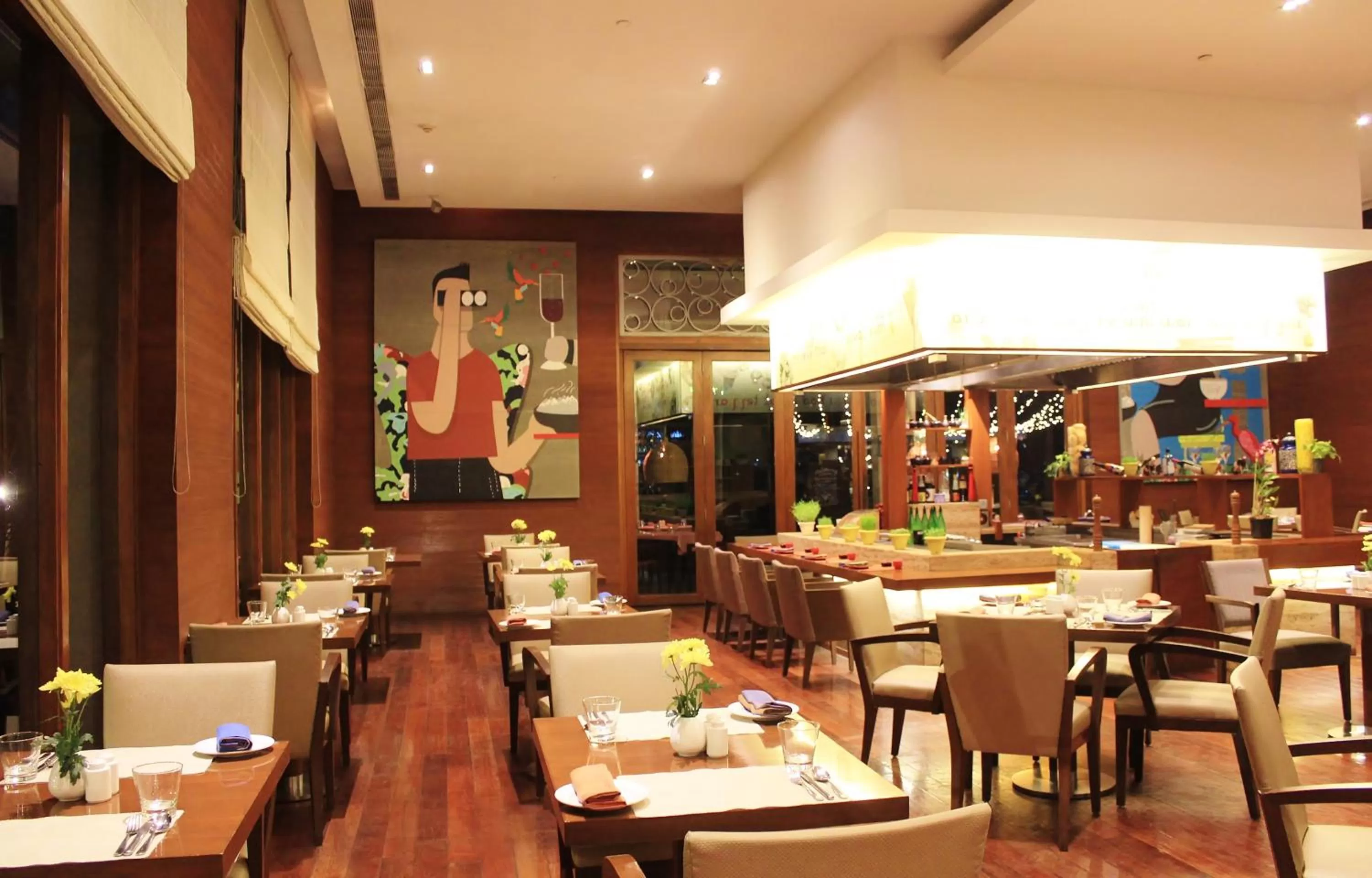 Restaurant/places to eat in Hyatt Hyderabad Gachibowli