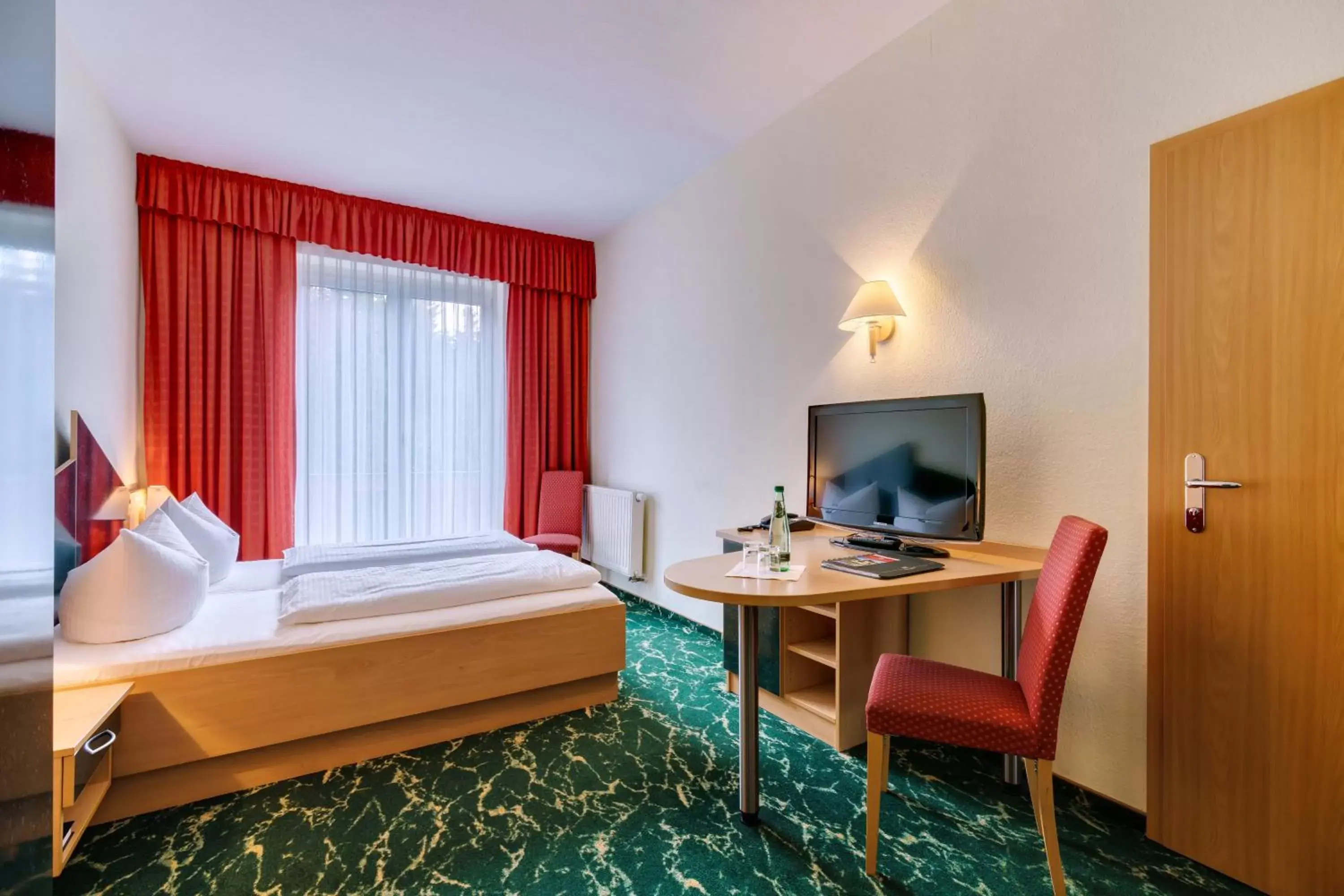 Bed, Room Photo in Waldhotel Vogtland