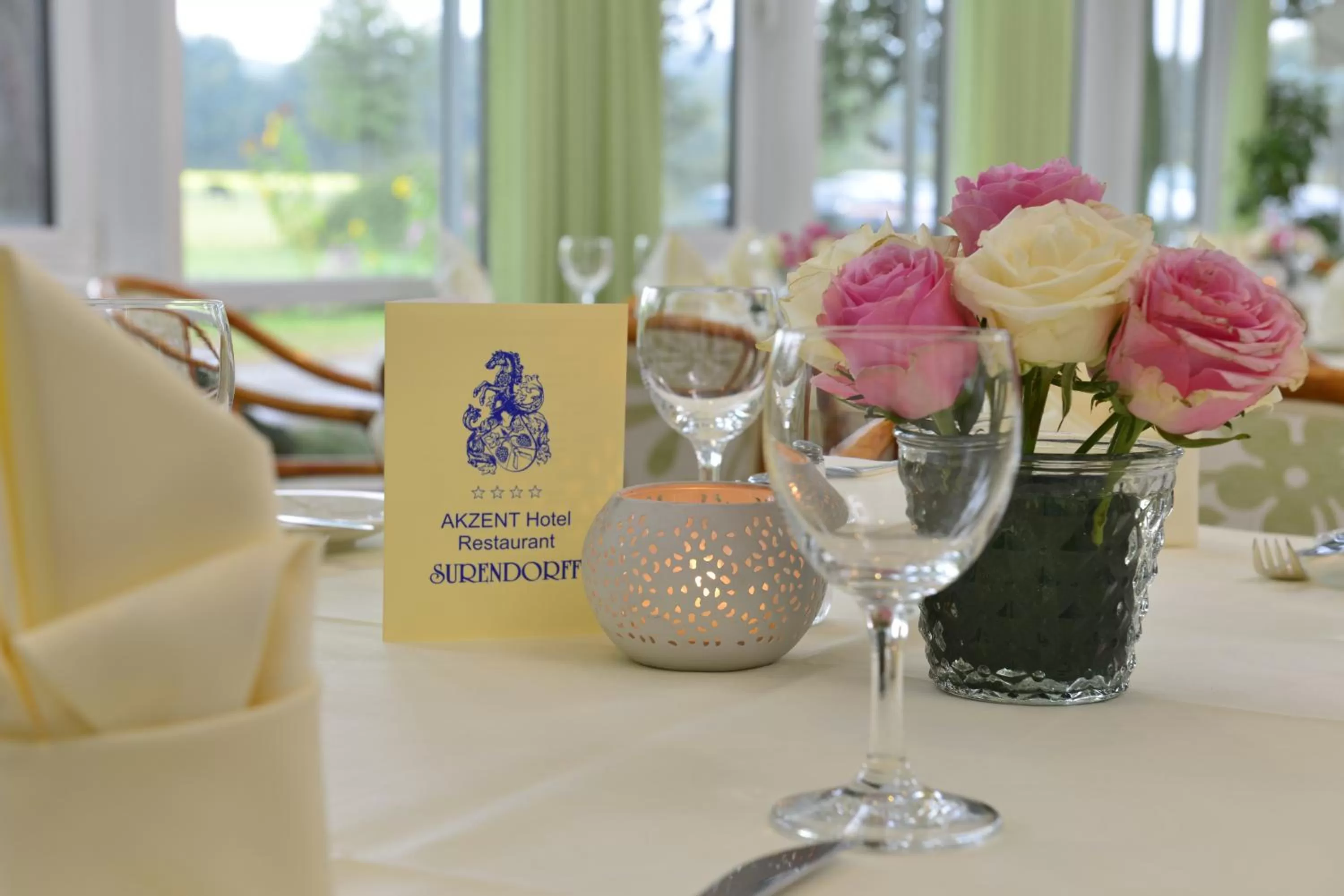 Restaurant/places to eat in Akzent Hotel Haus Surendorff