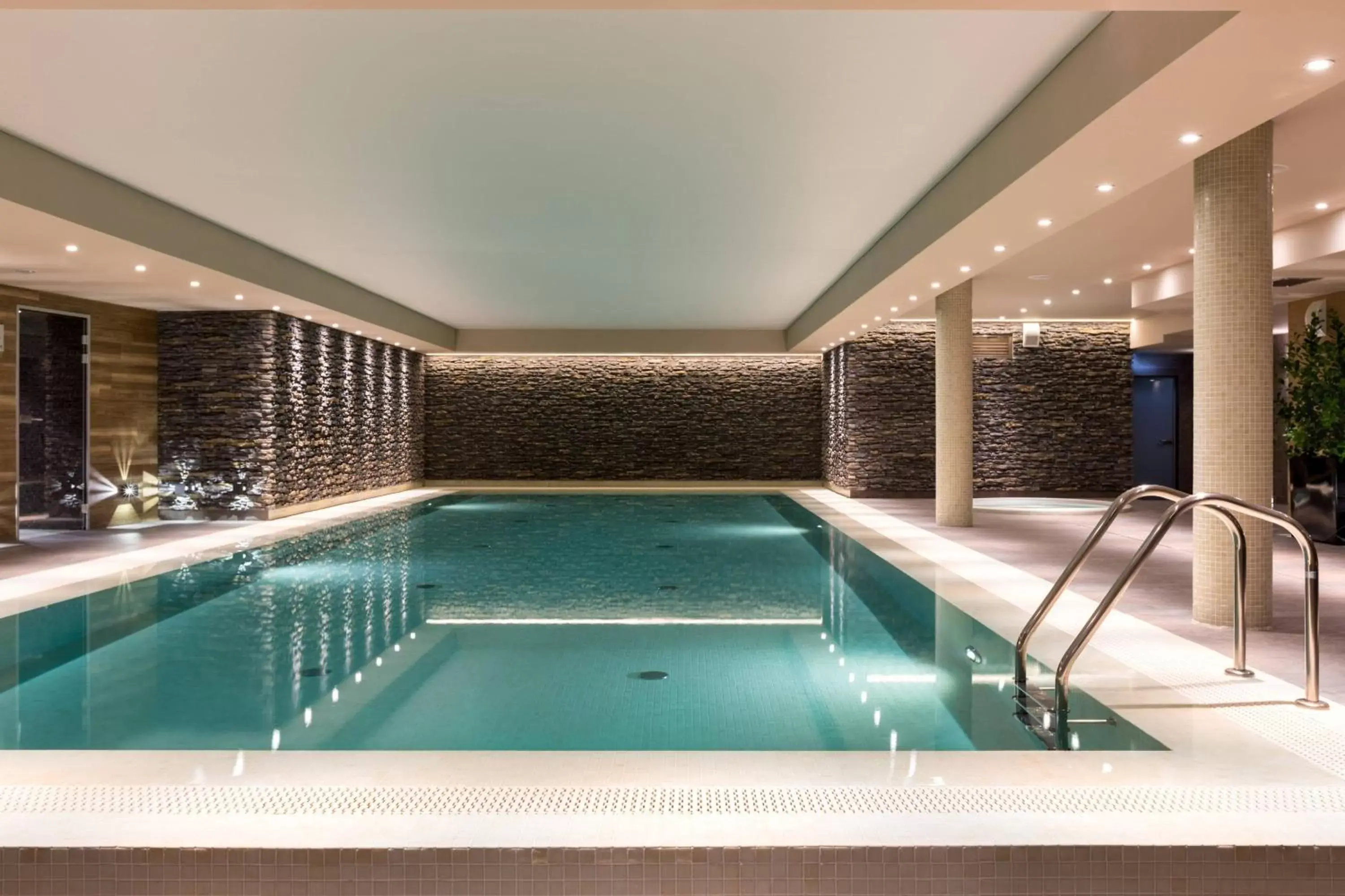 Swimming Pool in AC Hotel by Marriott Wroclaw