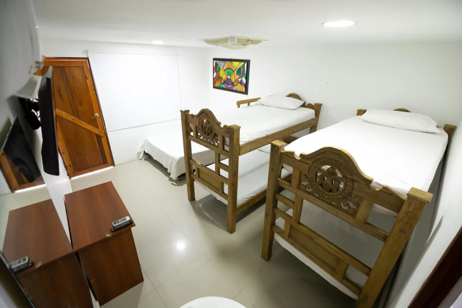 Bed in Hotel La Casona de Getsemani