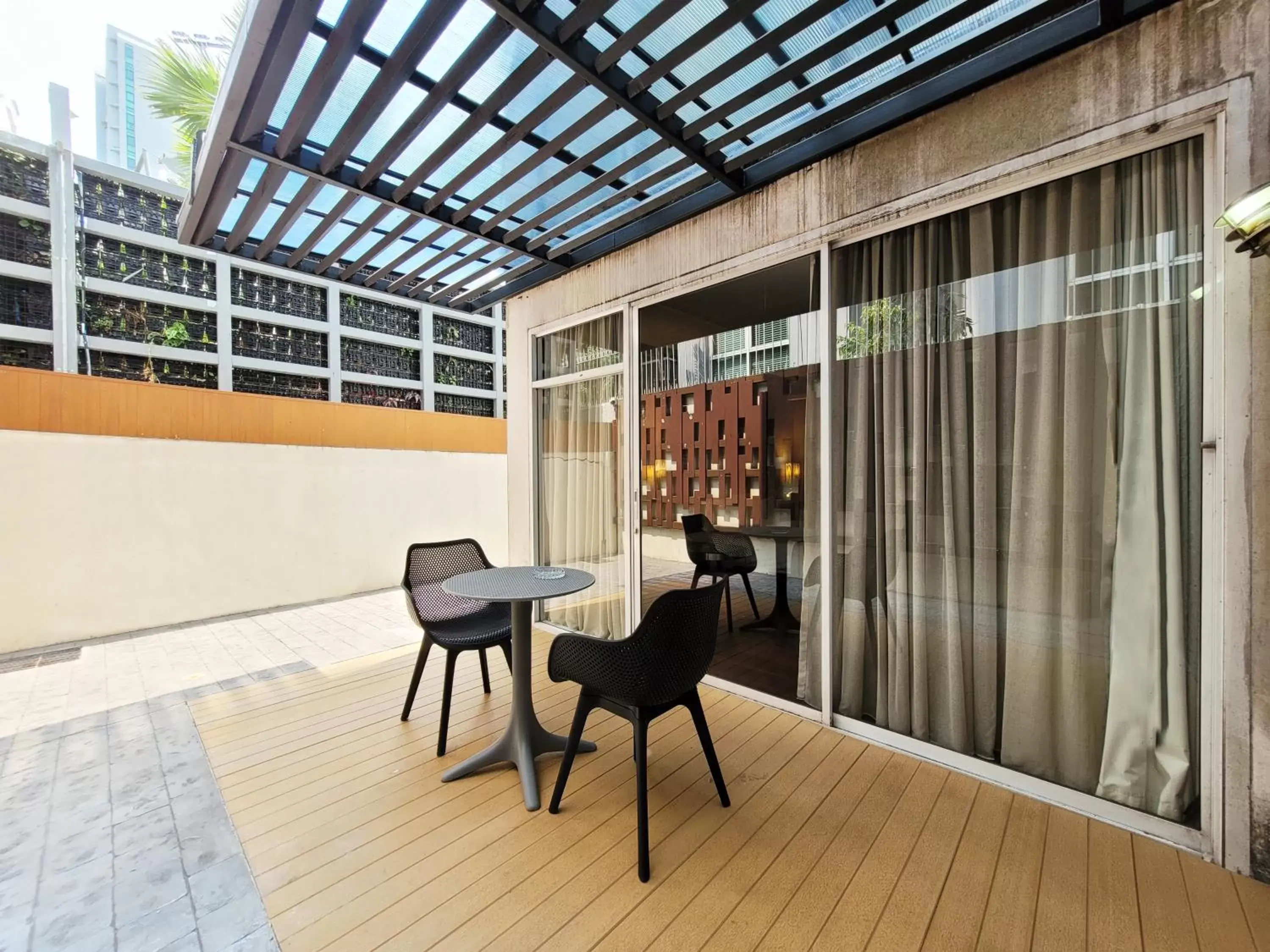 Balcony/Terrace in Citichic Sukhumvit 13 by Compass Hospitality