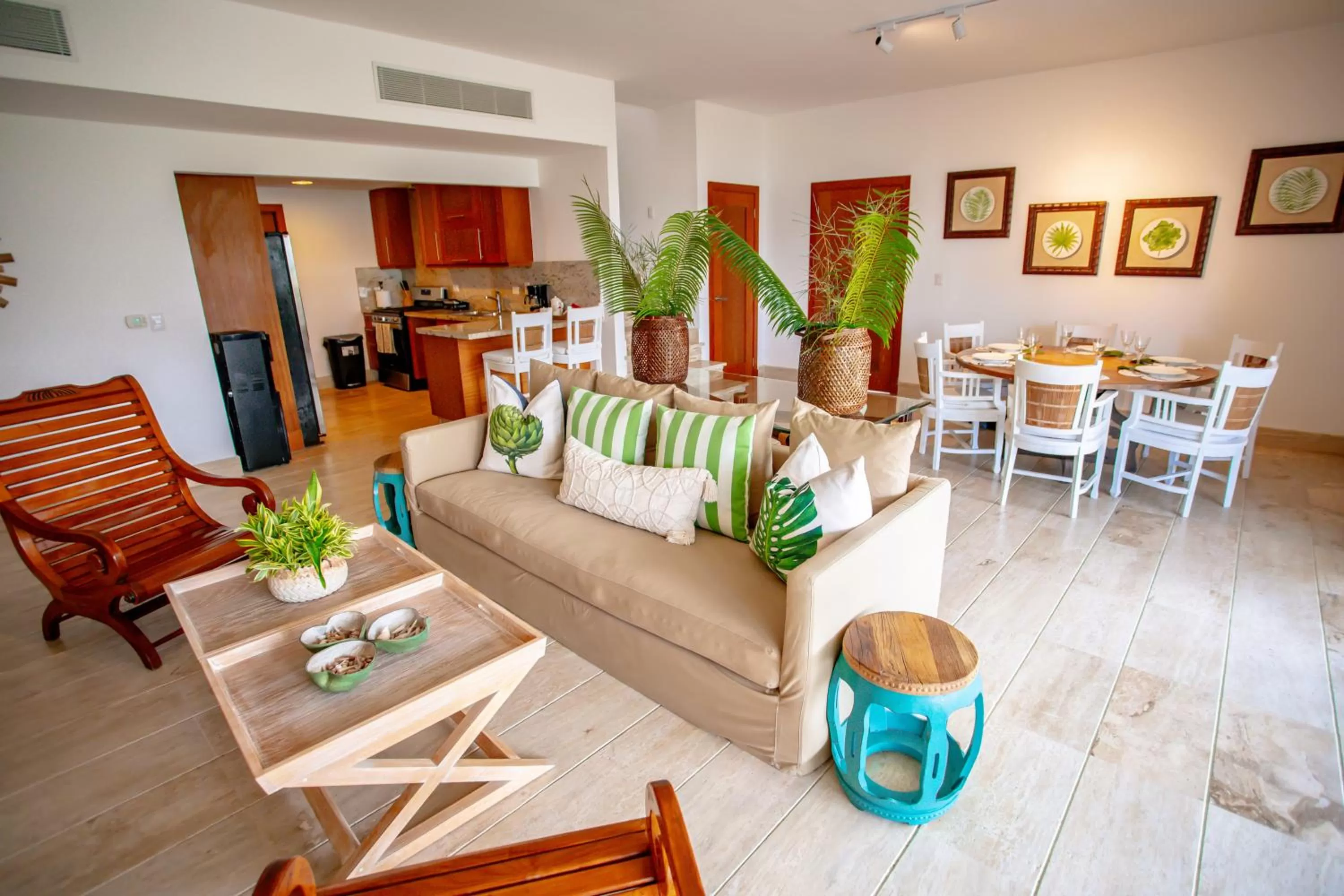 Living room in Xeliter Balcones del Atlantico - Las Terrenas