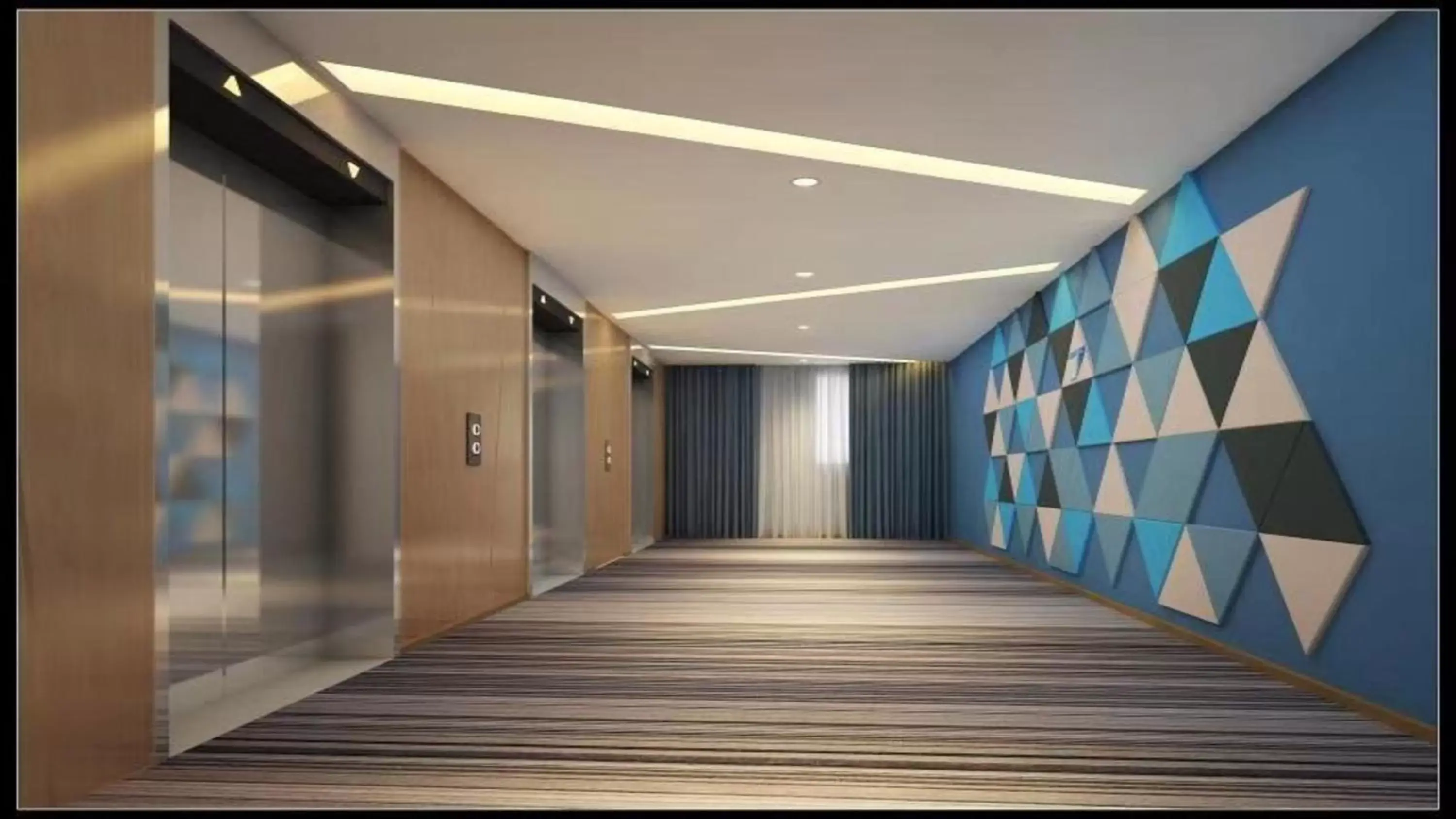 Lobby or reception in Holiday Inn Express Qingdao Chengyang Central by IHG Lobby or reception in Holiday Inn Express Qingdao Chengyang Central by IHG