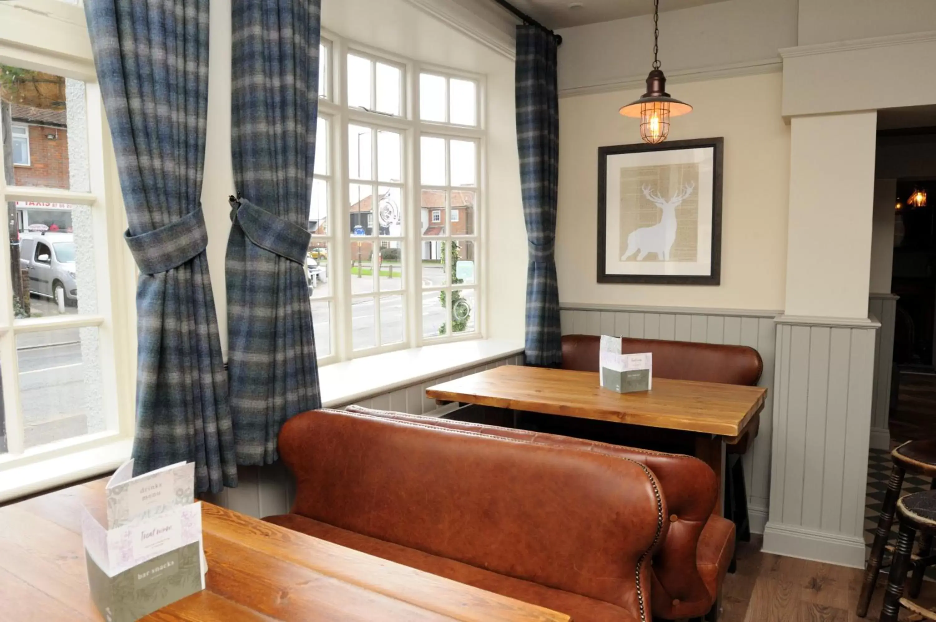 Seating area in White Hart by Chef & Brewer Collection
