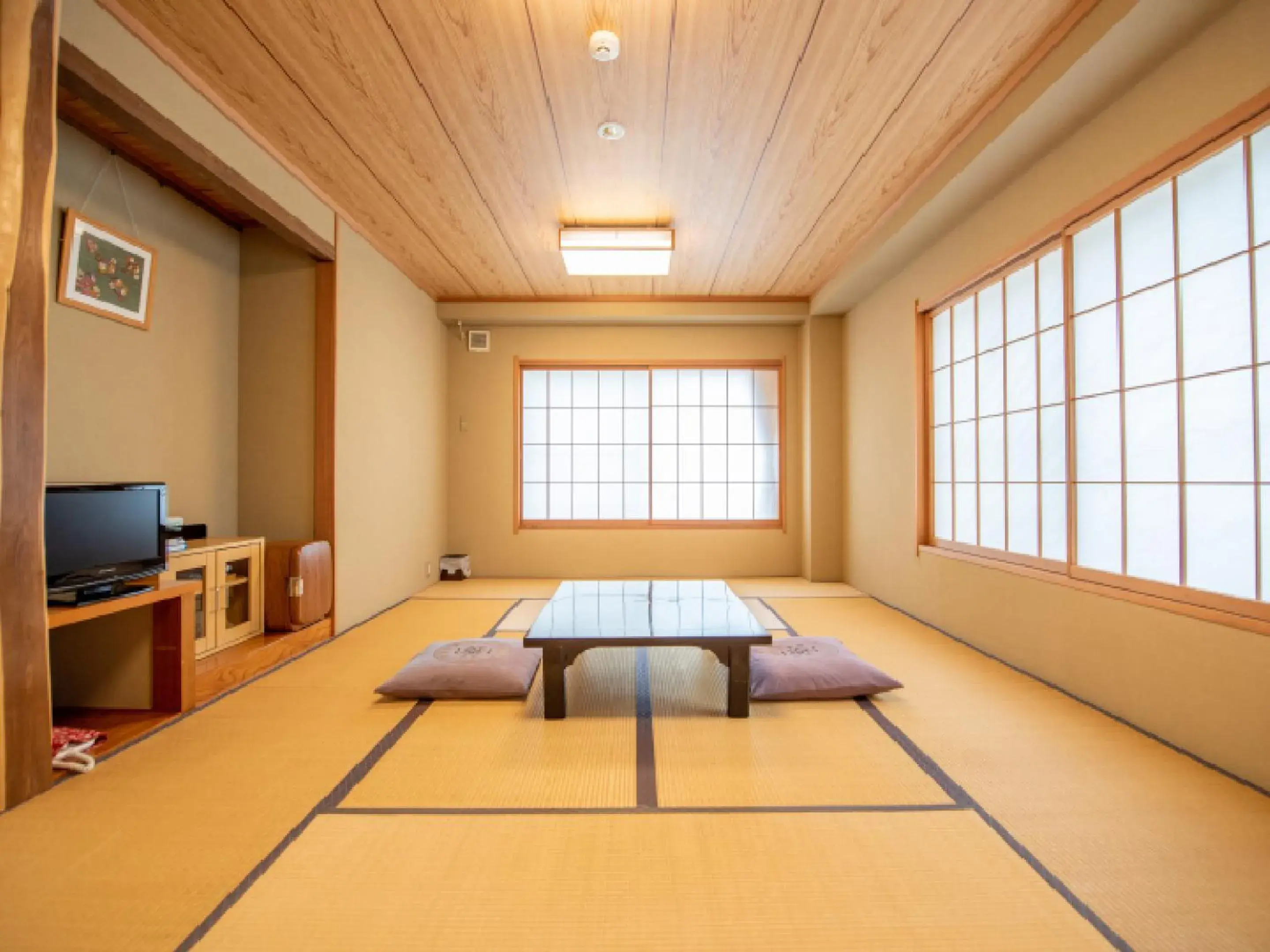 Living room in Ryokan Hakura