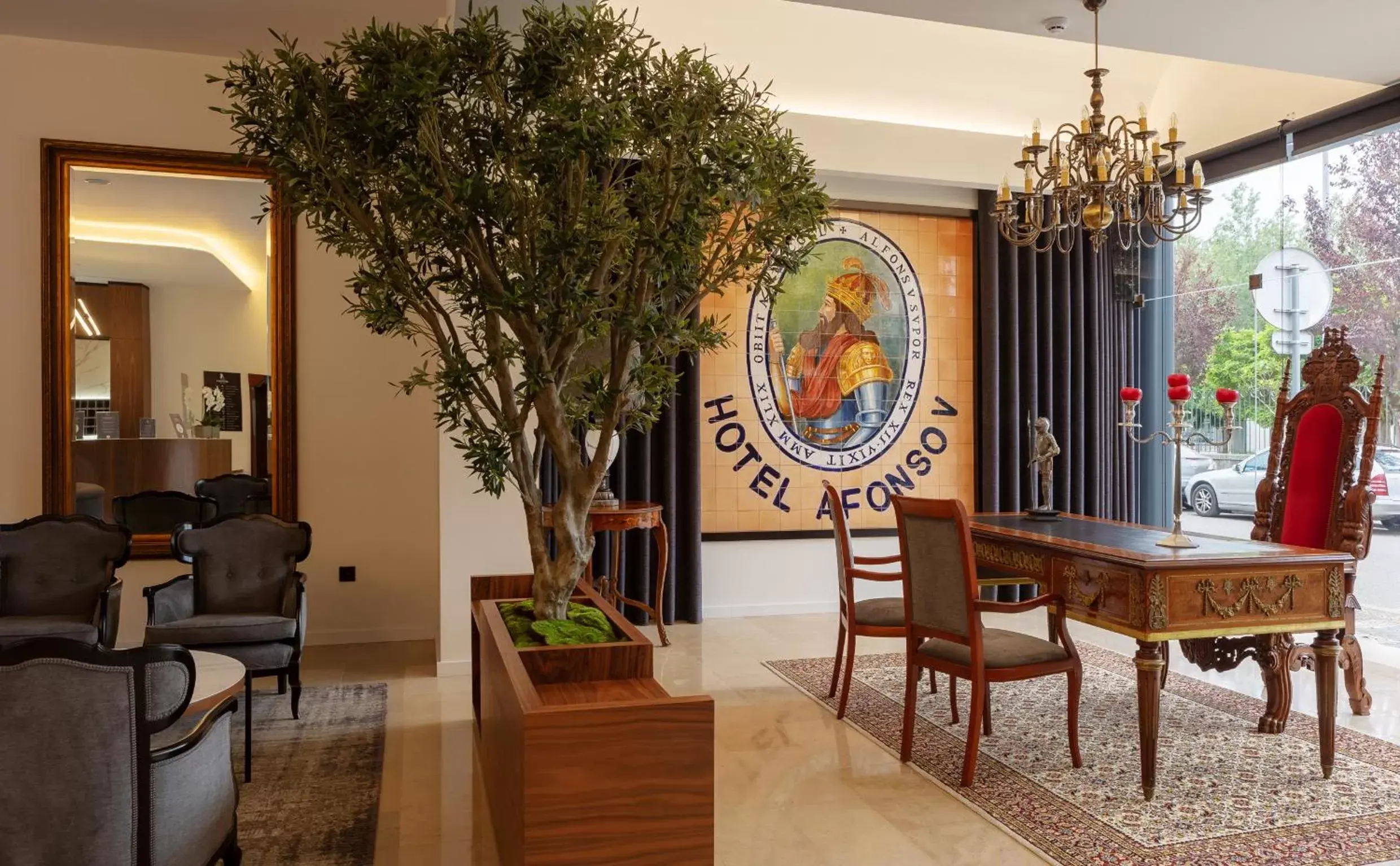 Lobby or reception in Hotel Afonso V