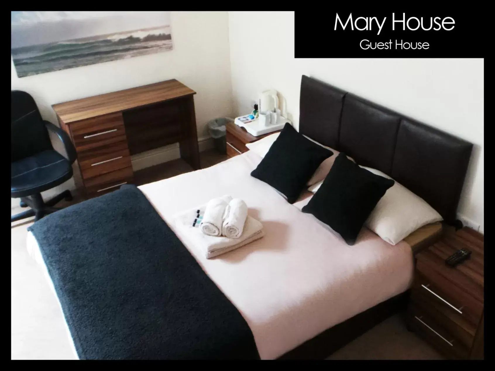 Bed in Mary House 46