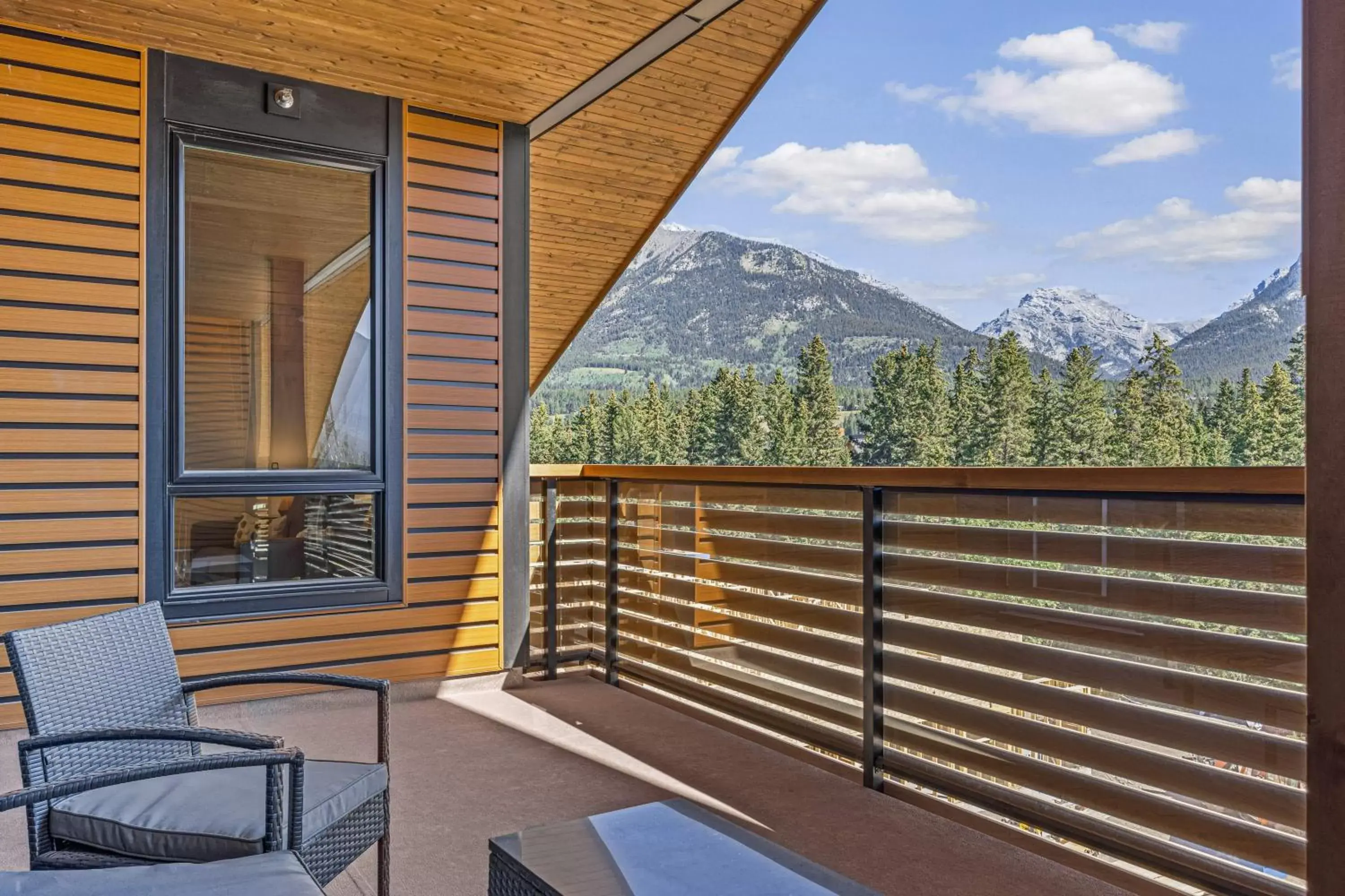 Balcony/Terrace in Tamarack Lodge by Spring Creek Vacations