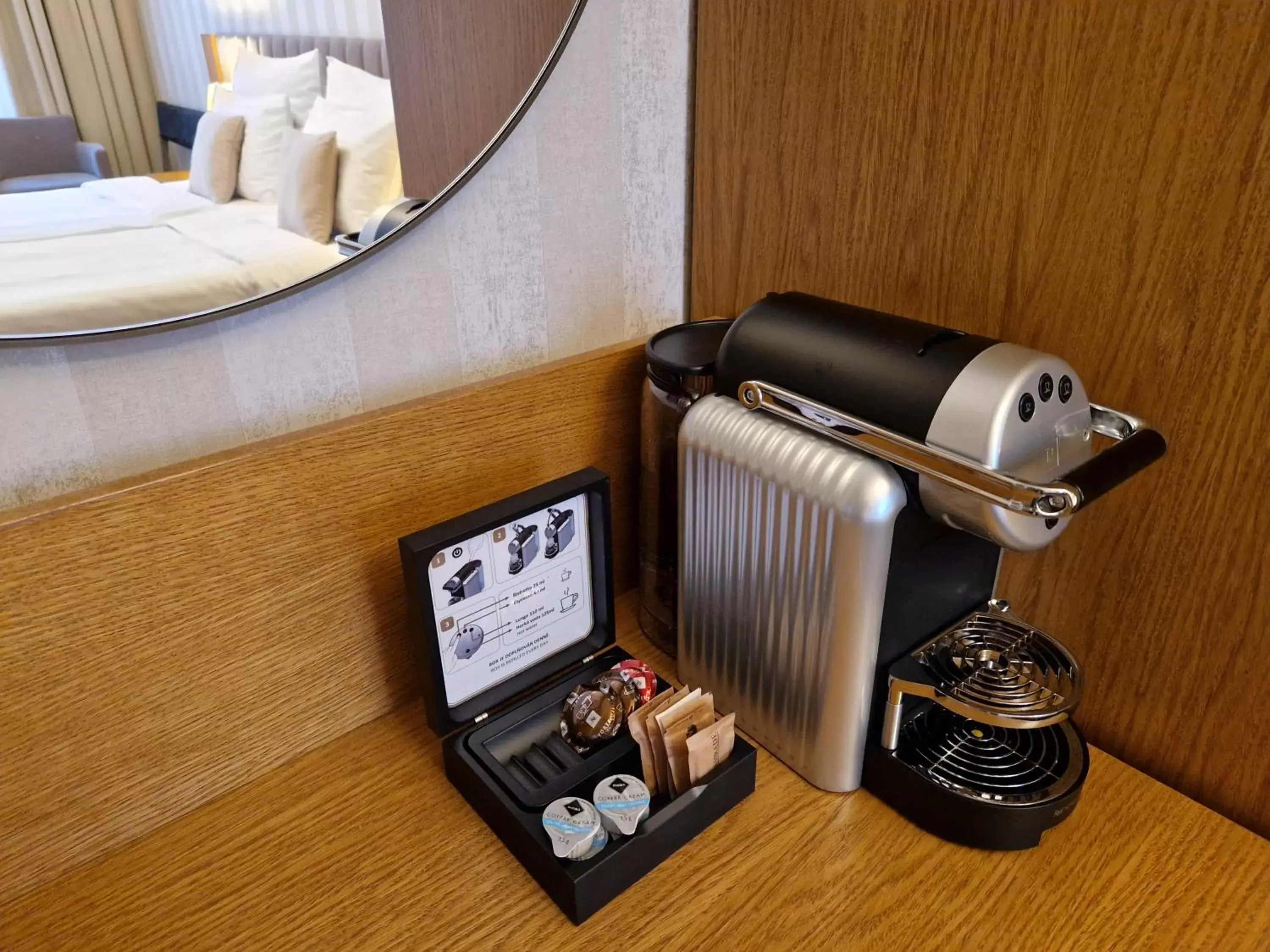 Coffee/tea facilities in Hotel Schwaiger