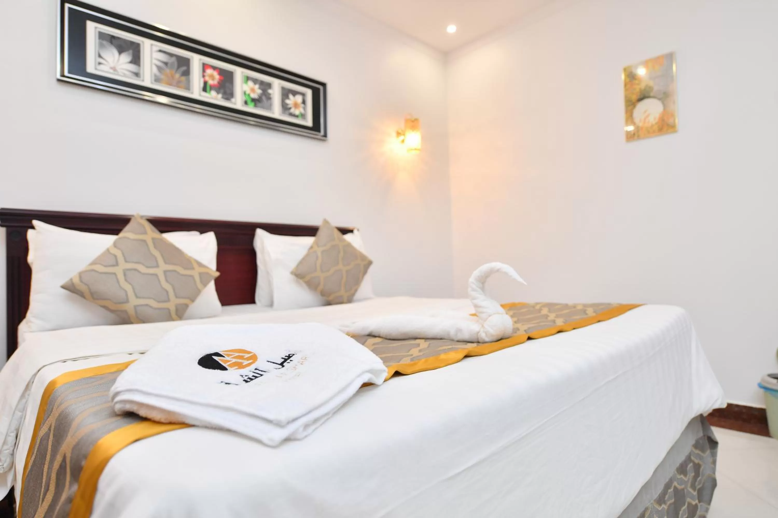 Bed in Aseel Alsharq Serviced Apartments - اقتصادي