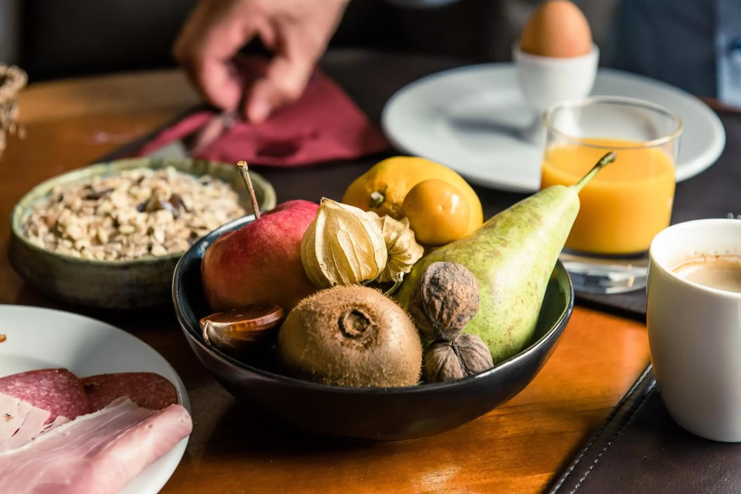 Food close-up in Castelnou Aparthotel