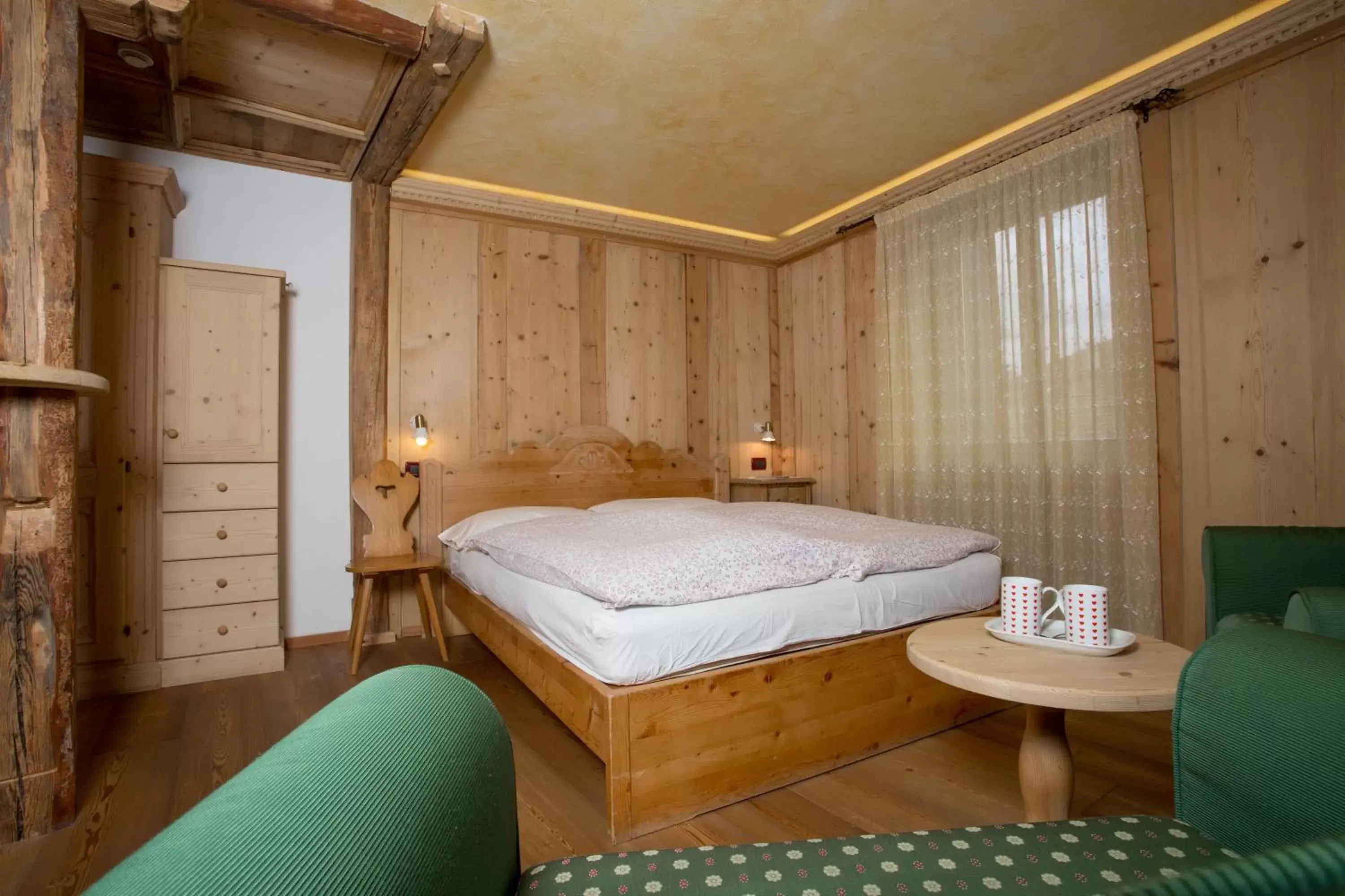 Bed in Hotel La Stua