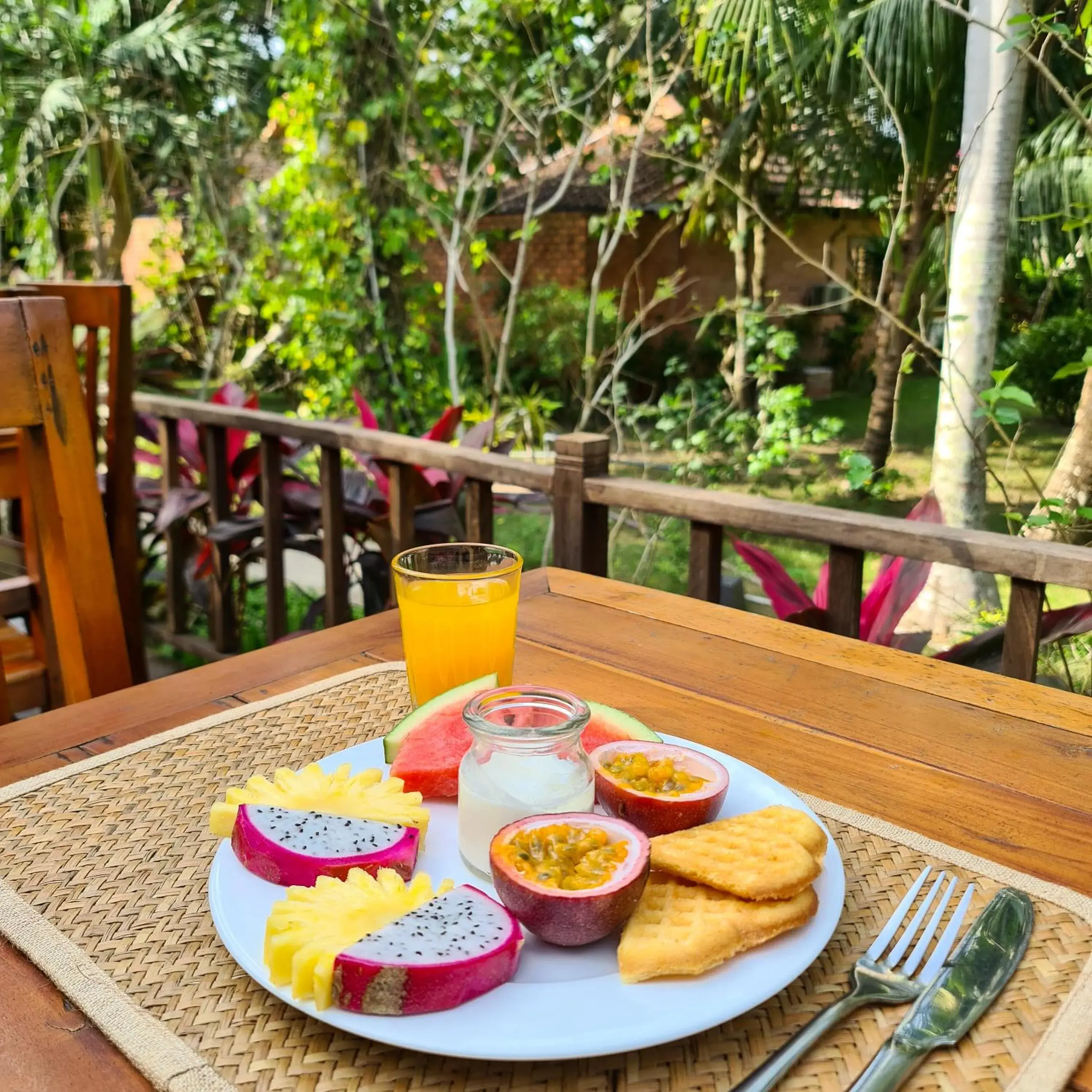 Breakfast in Thanh Kieu Beach Resort