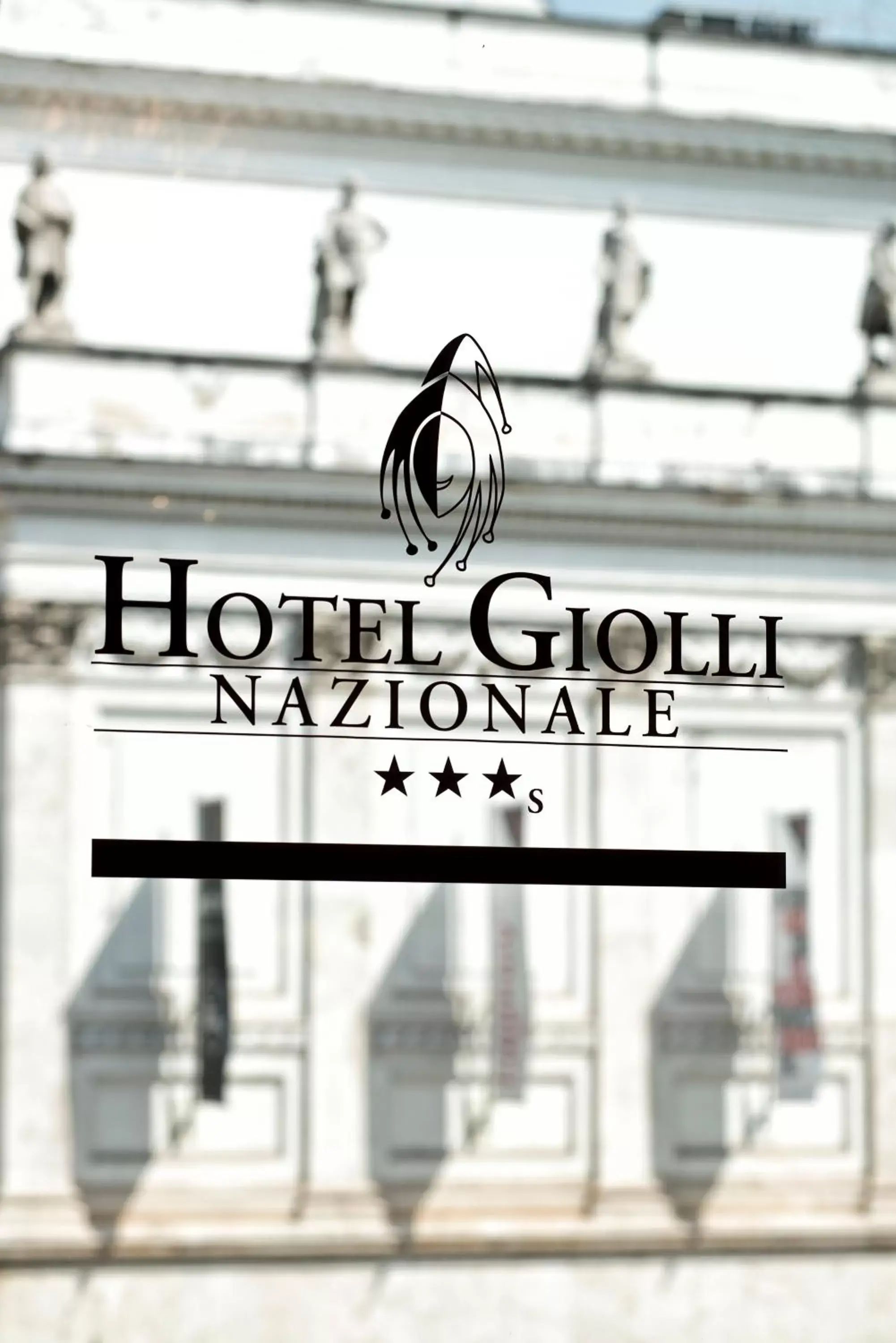 View (from property/room), Property Logo/Sign in Hotel Giolli Nazionale