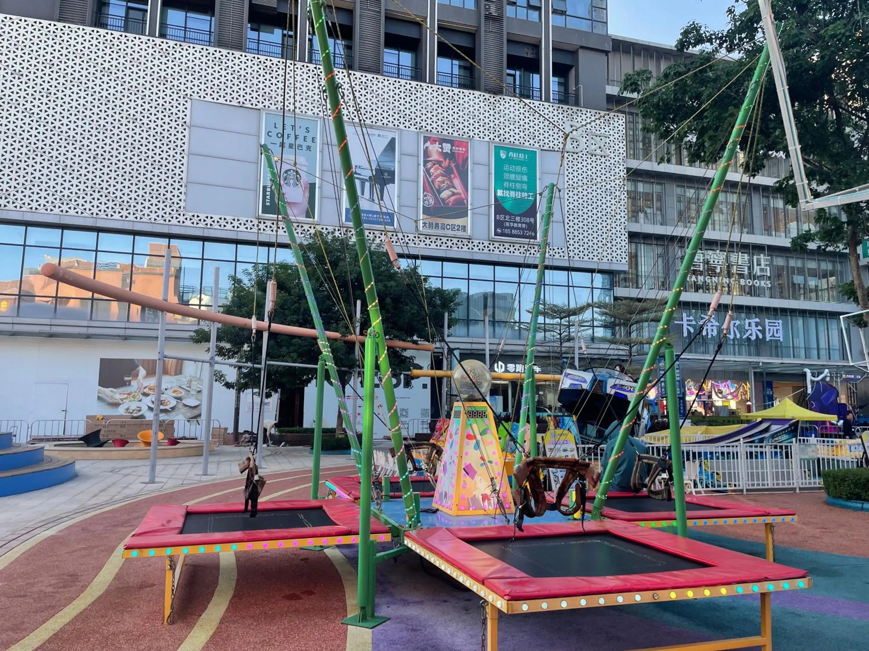 Children play ground in Bridal Tea House Hotel