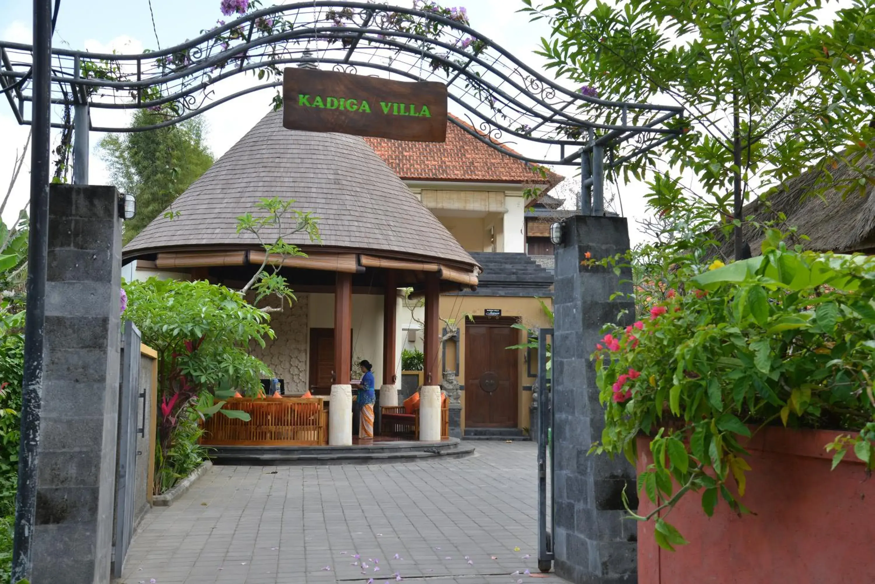 Facade/entrance in Kadiga Villas Ubud