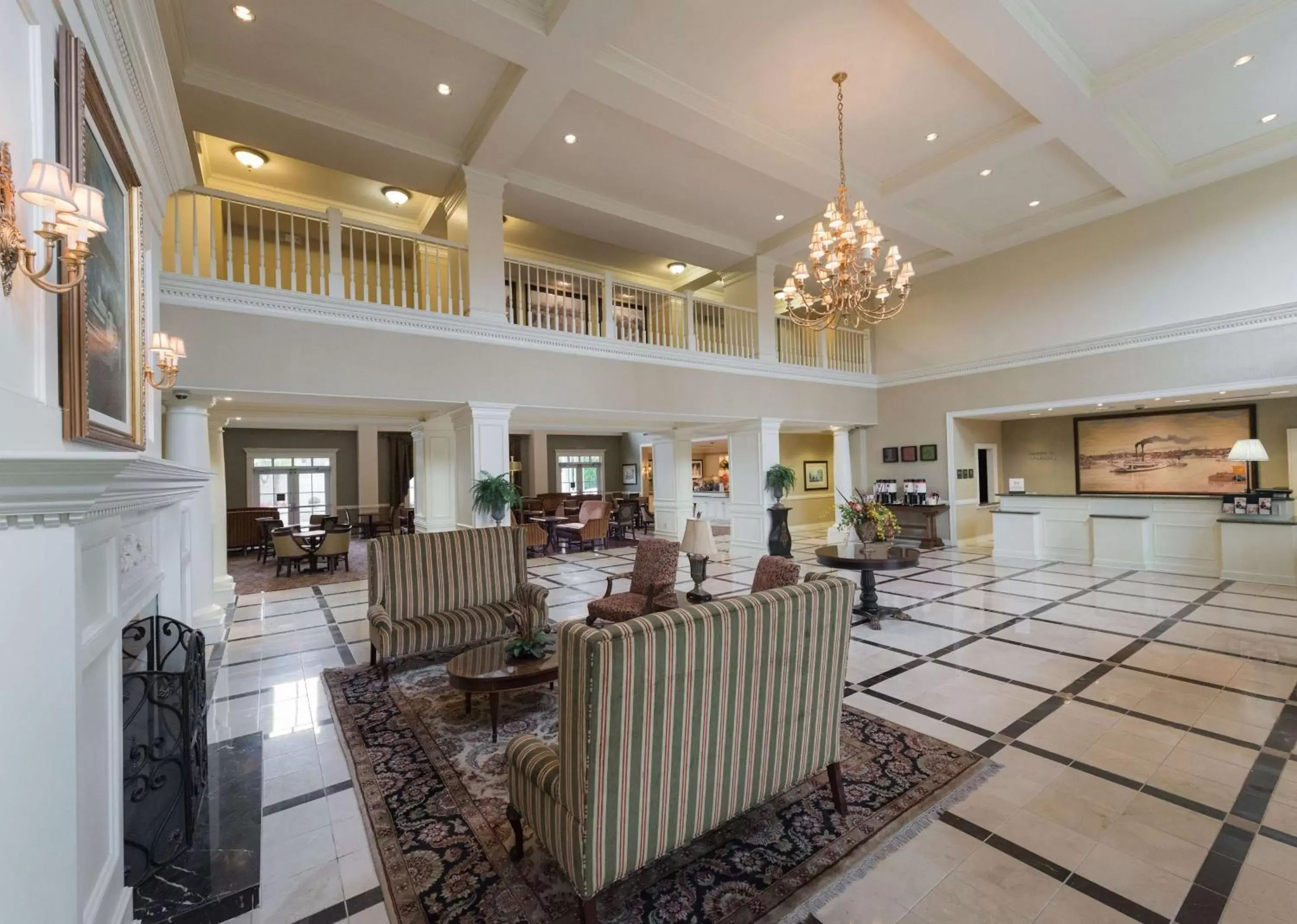Lobby or reception, Restaurant/Places to Eat in Hampton Inn & Suites - Vicksburg
