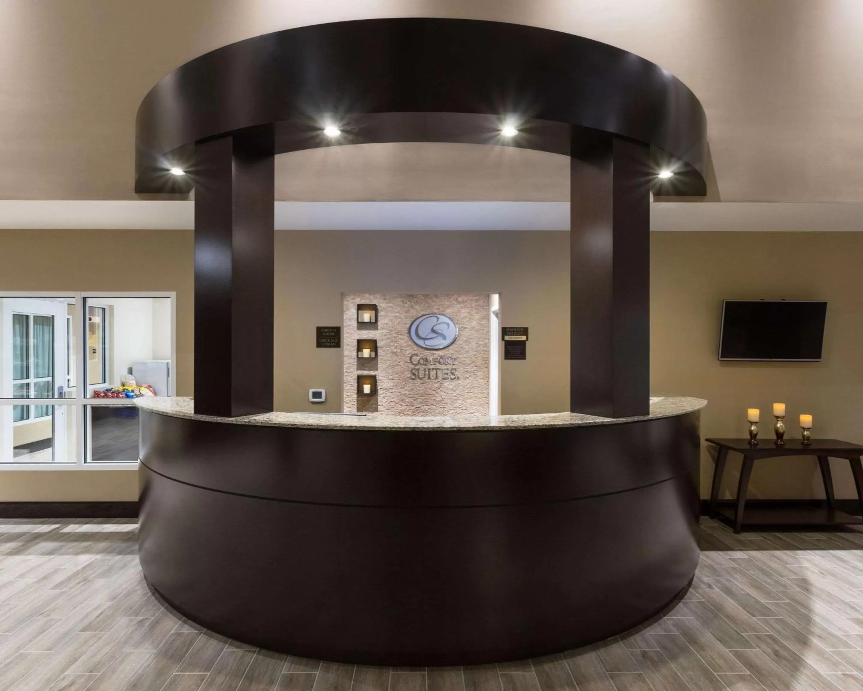 Lobby or reception in Comfort Suites DuBois Country Club