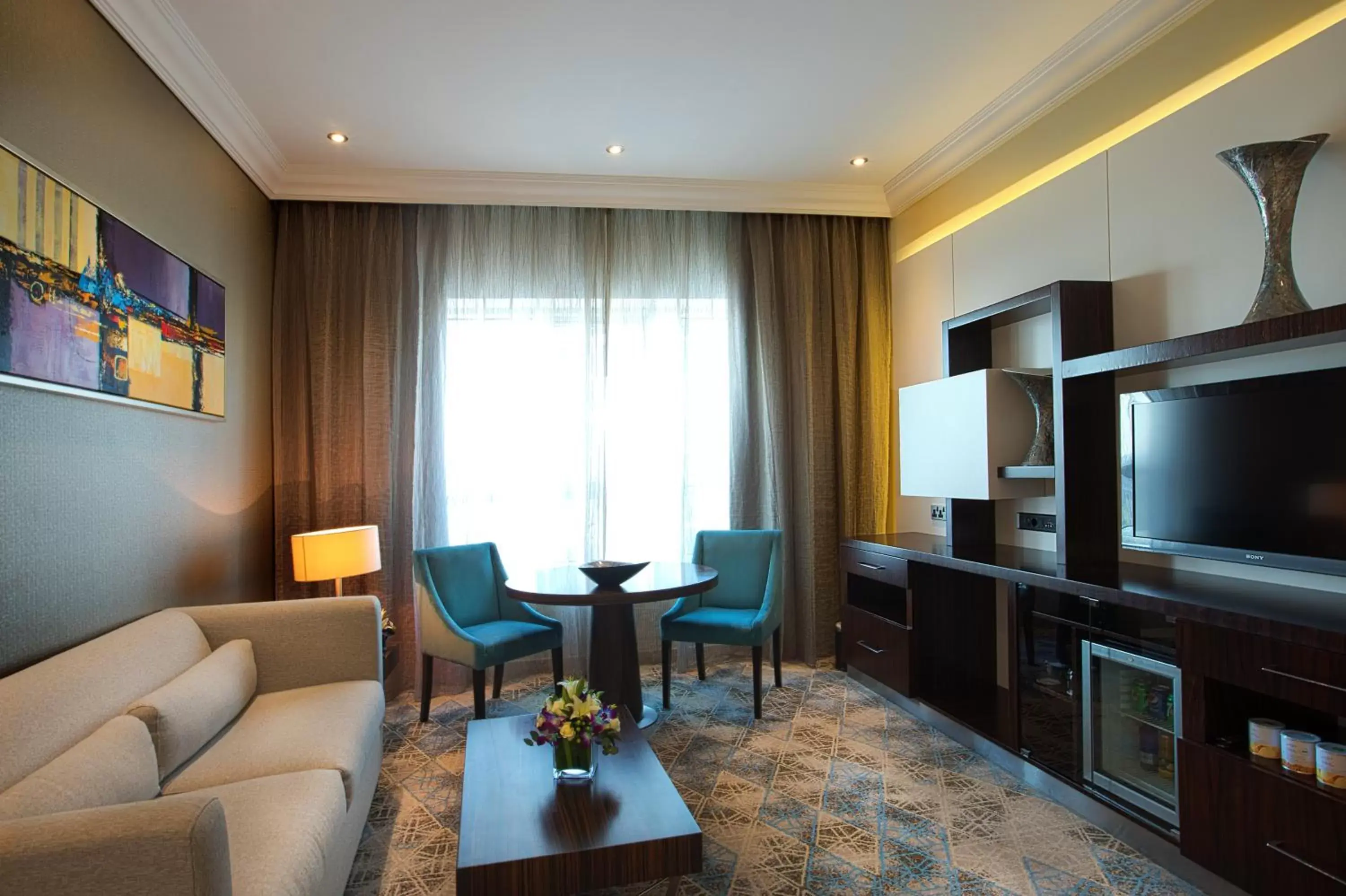 Living room, Seating Area in Elite Byblos Hotel