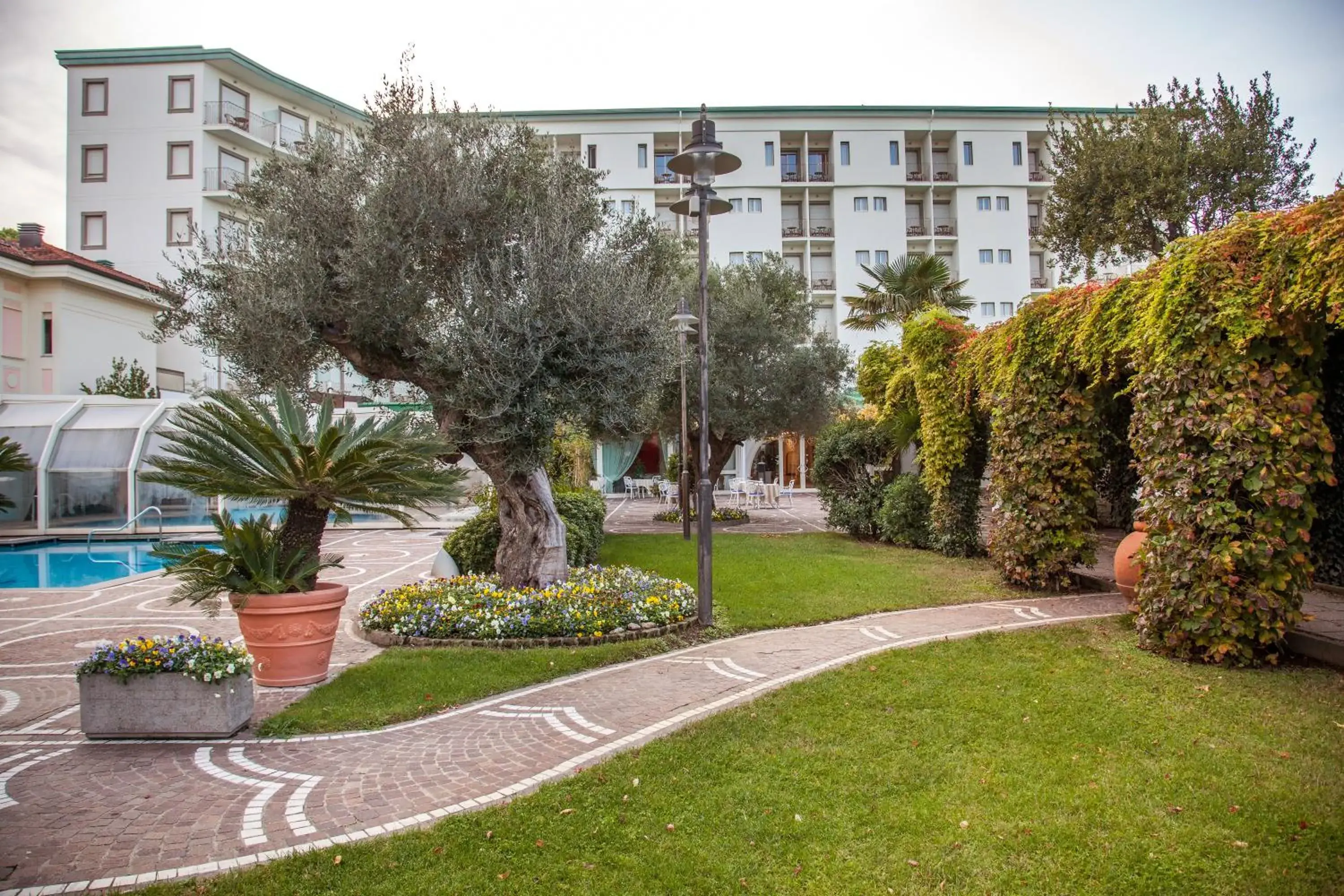Property building, Garden in Hotel Aurelia