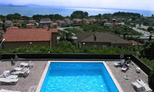 Pool View in Hotel Cavalieri