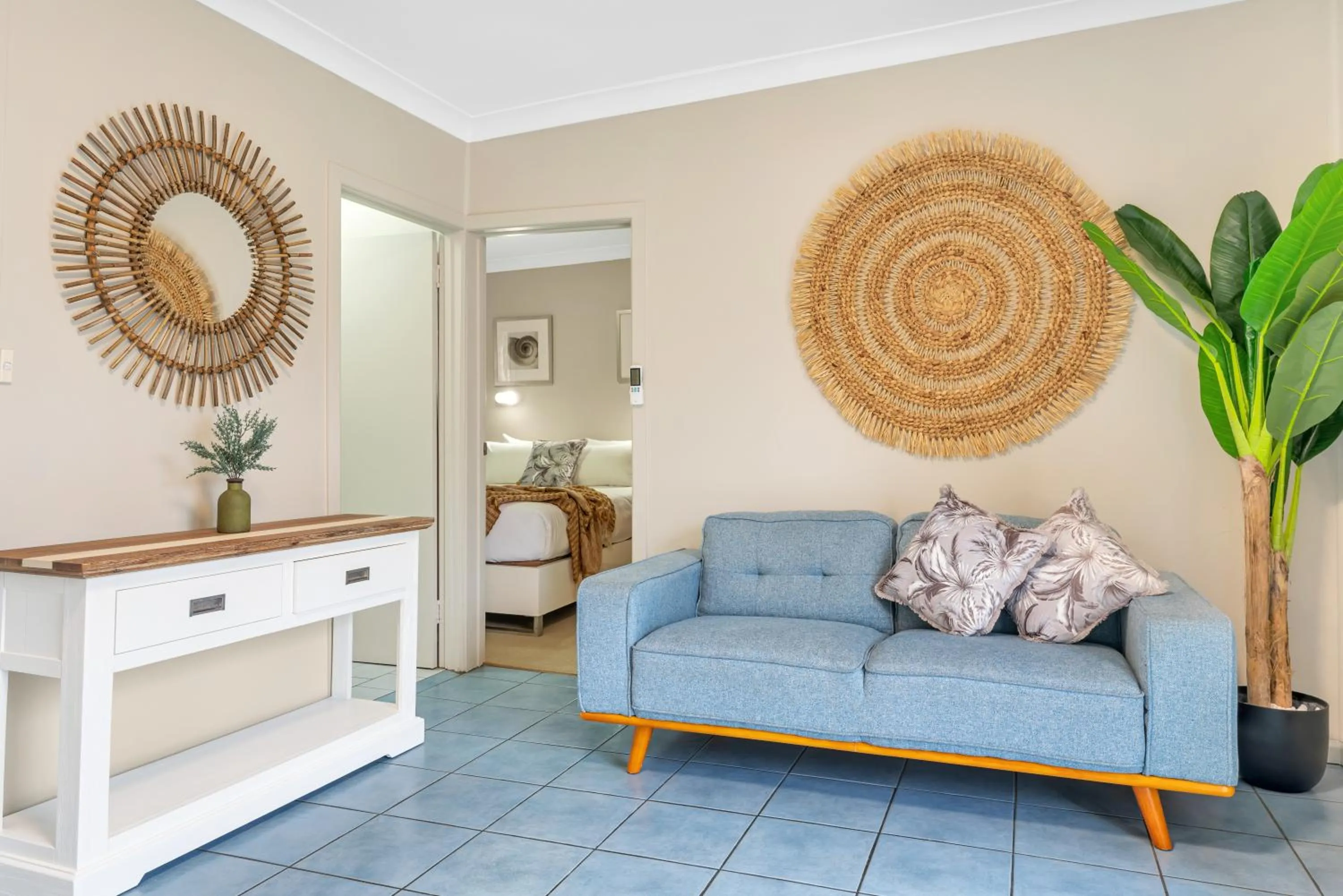 Living room in Ingenia Holidays Nambucca Heads