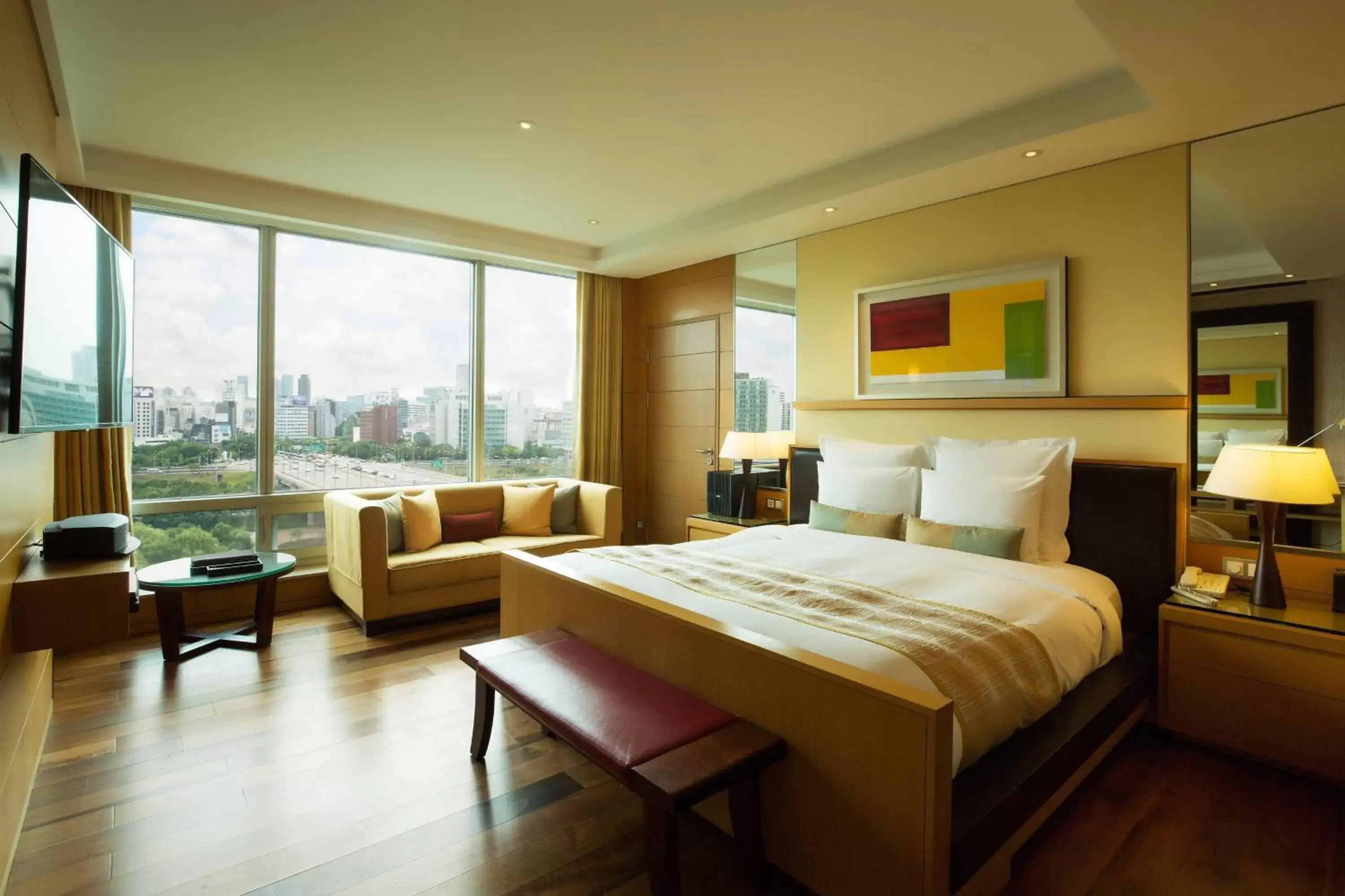 Bedroom in Marriott Executive Apartment Seoul