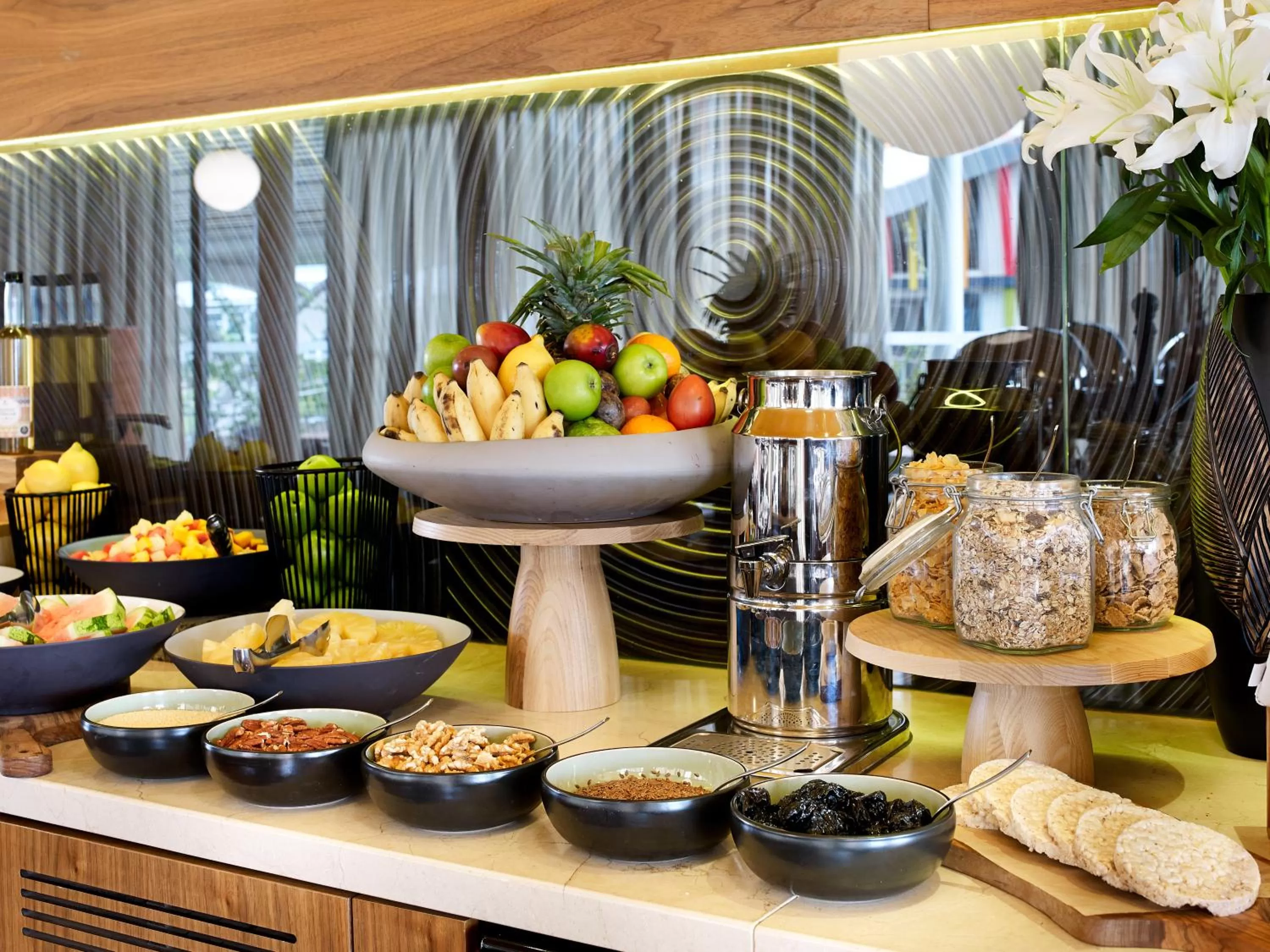 Breakfast in Radisson Blu Hotel & Convention Centre Kigali