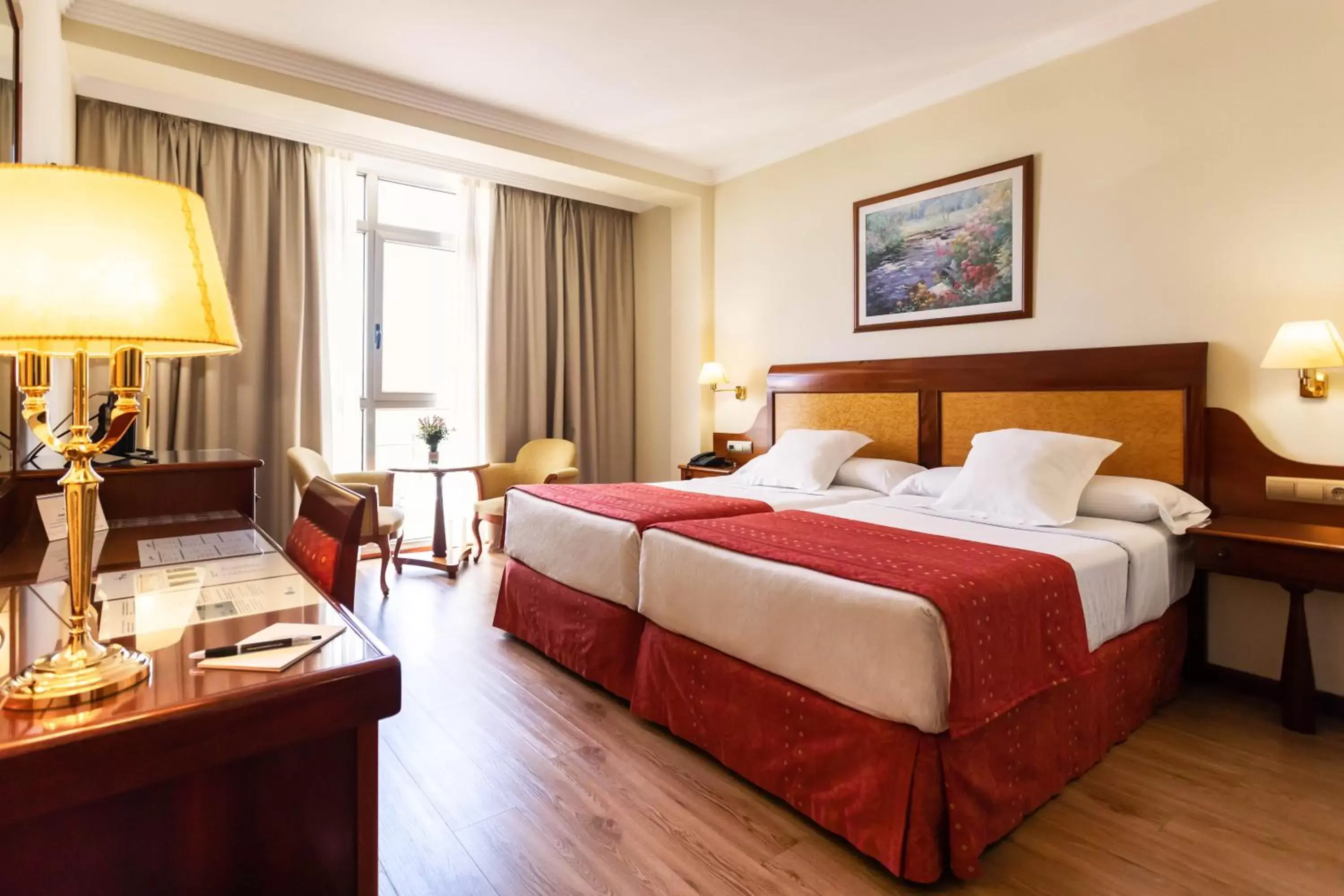 Bed in Gran Hotel de Ferrol Bed in Gran Hotel de Ferrol