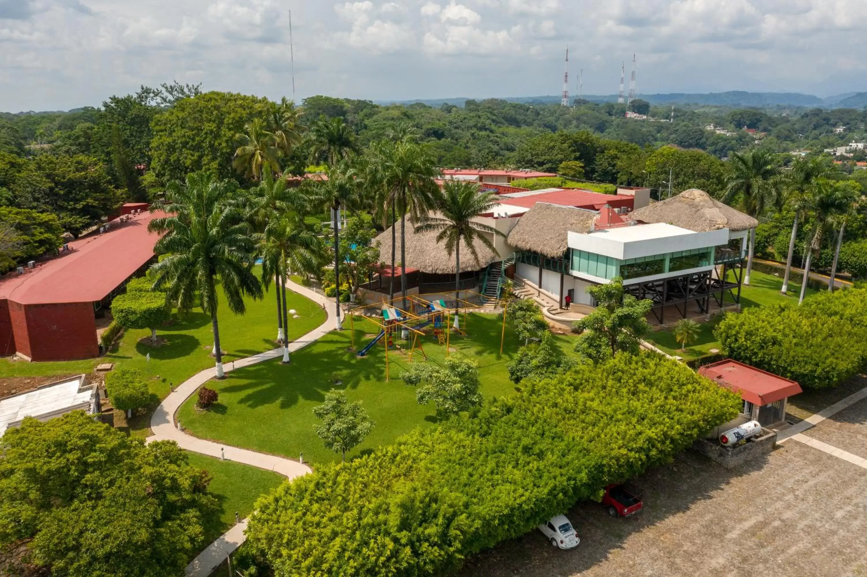 Garden view, Bird's-eye View in Hotel Loma Real