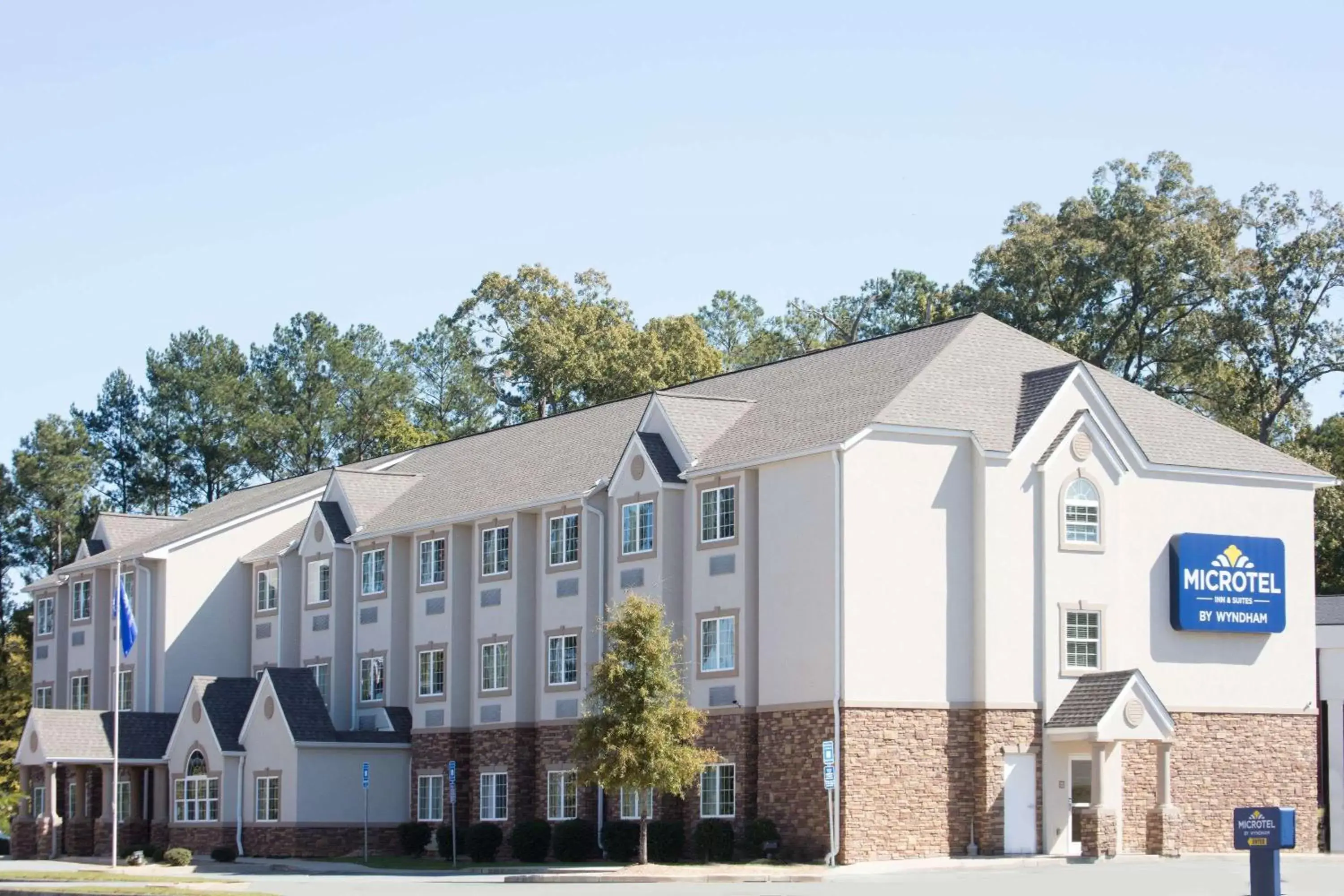 Property building in Microtel Inn & Suites by Wyndham Macon