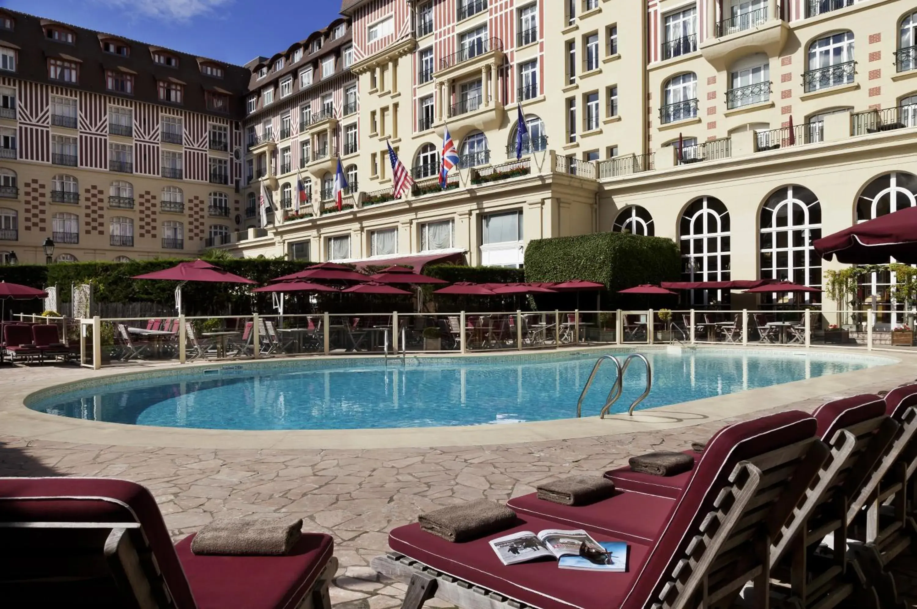 Day, Swimming Pool in Hotel Barriere Le Royal Deauville