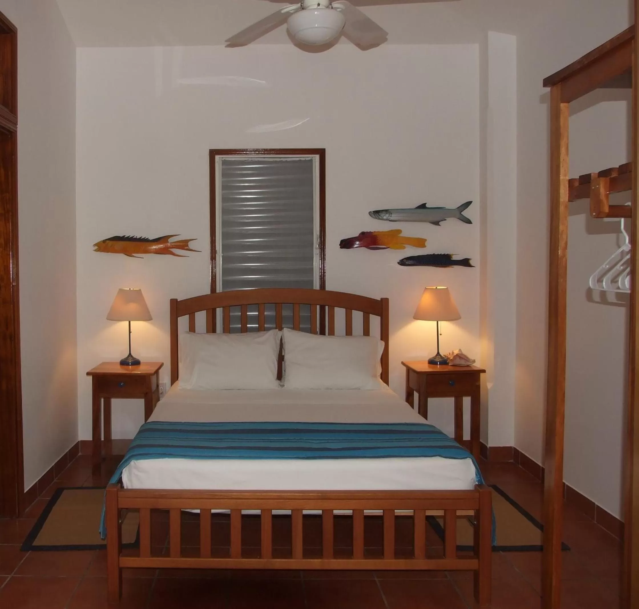 Bed in BlueBelize B&B