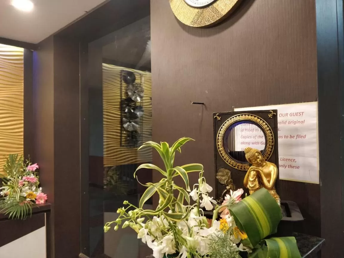 Facade/entrance in Sri Kamadhenu Residency