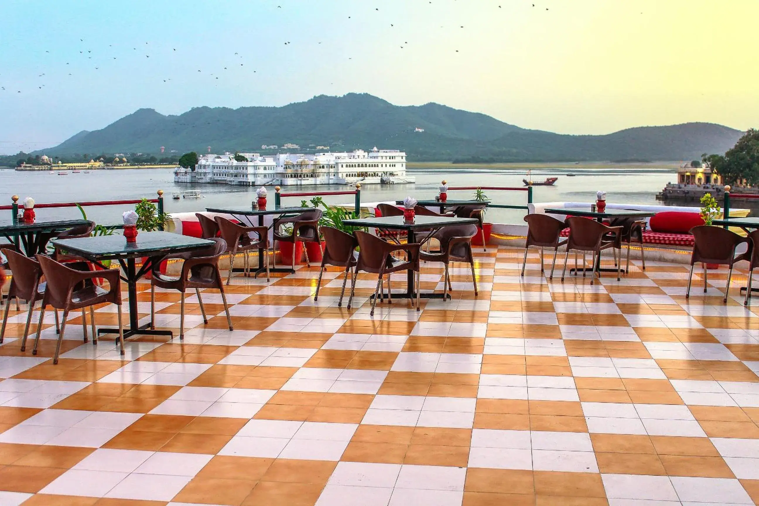 Property building, Restaurant/Places to Eat in Hotel Devraj Niwas on Lake Pichola Udaipur