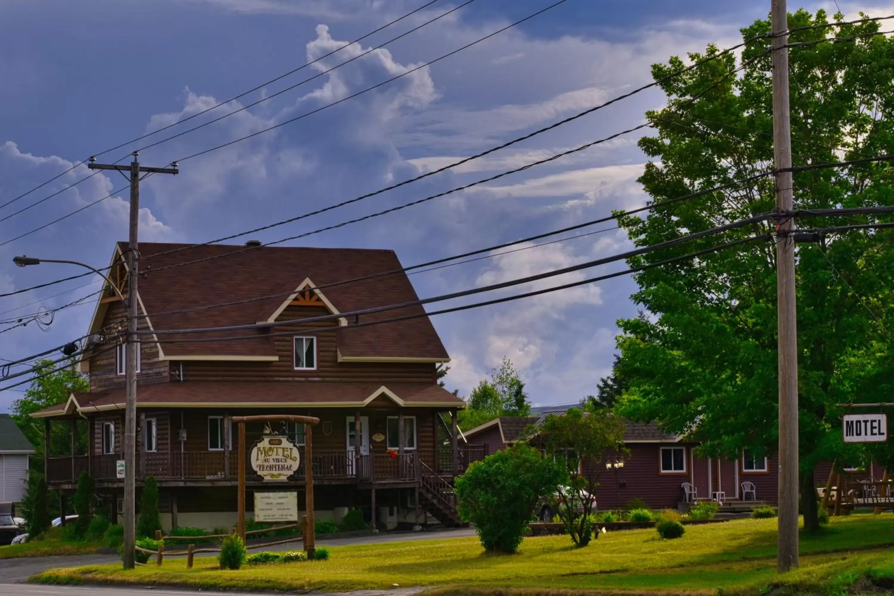 Property Building in Motel Au Vieux Frontenac