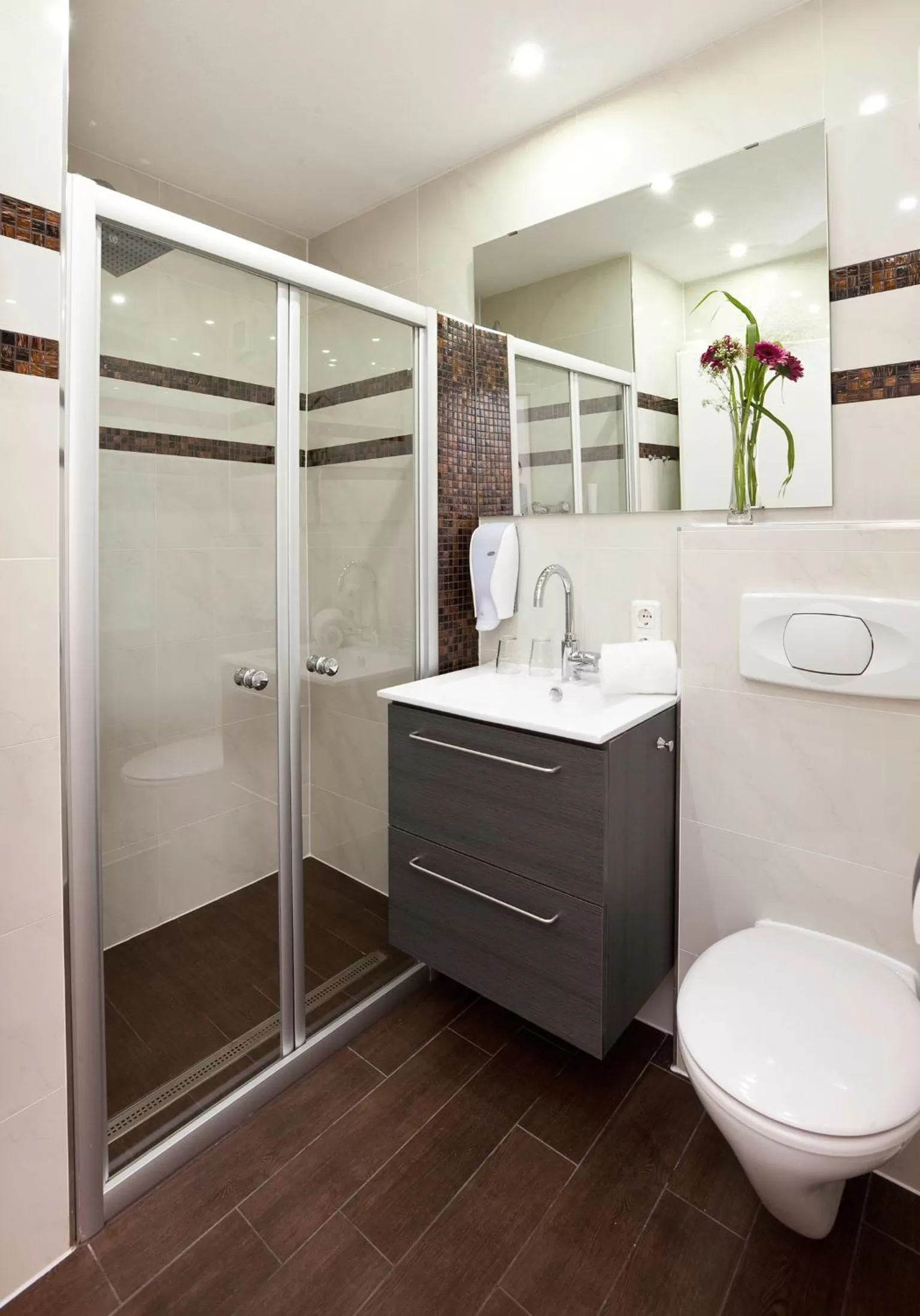 Bathroom in City Apart Hotel Füssen