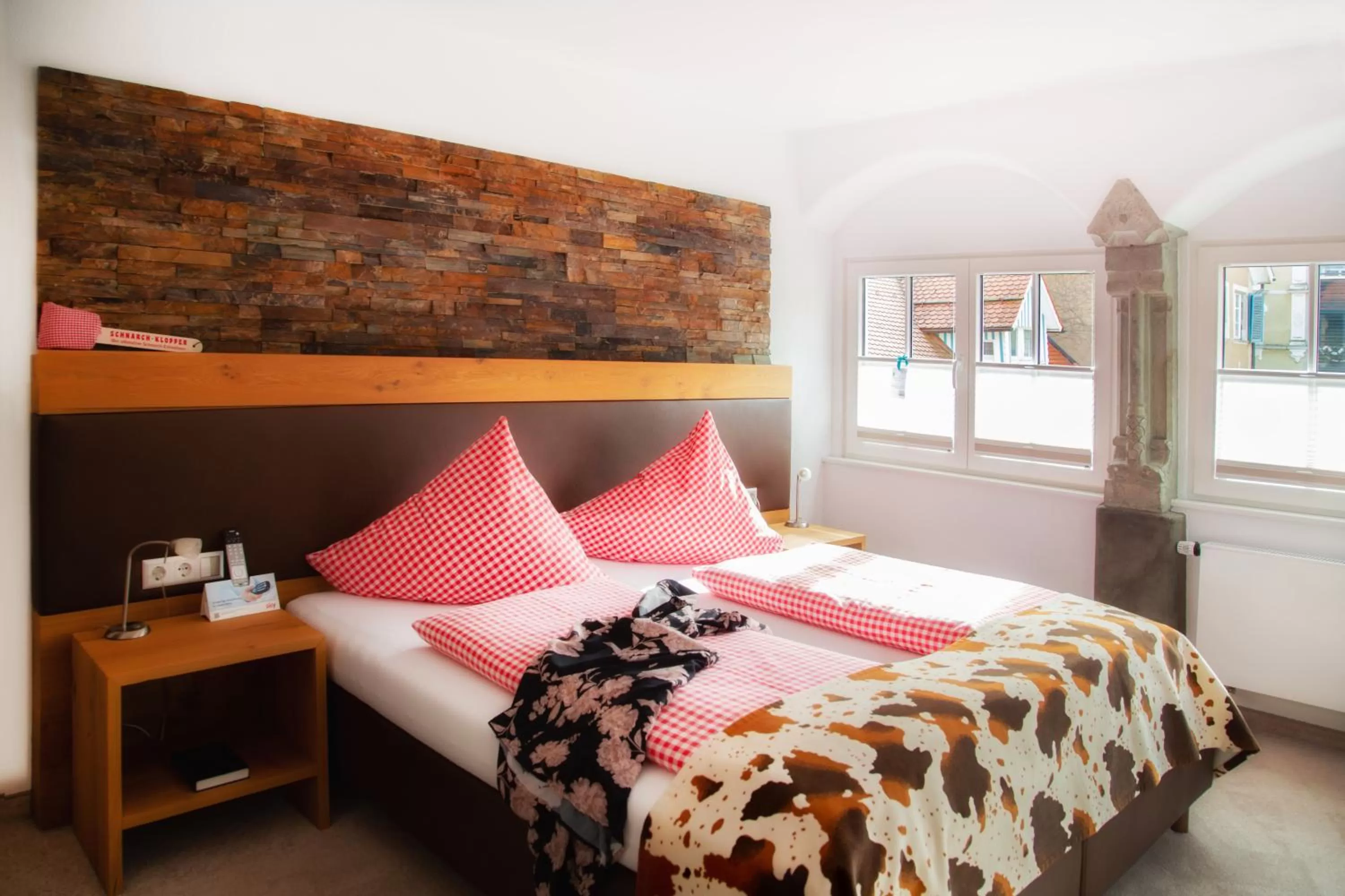 Staff, Bed in Hotel Alte Schule