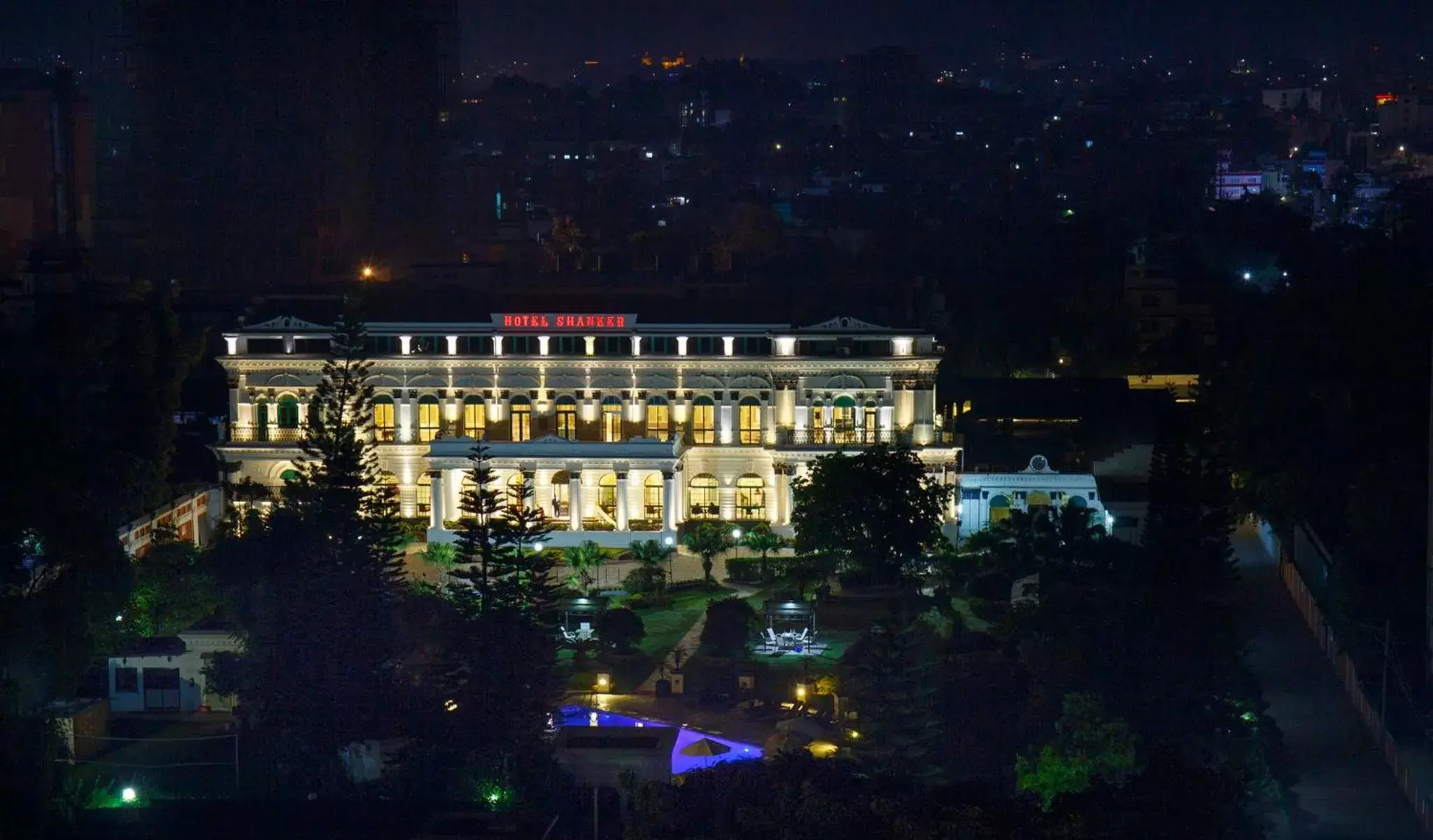 Bird's eye view, Property Building in Hotel Shanker