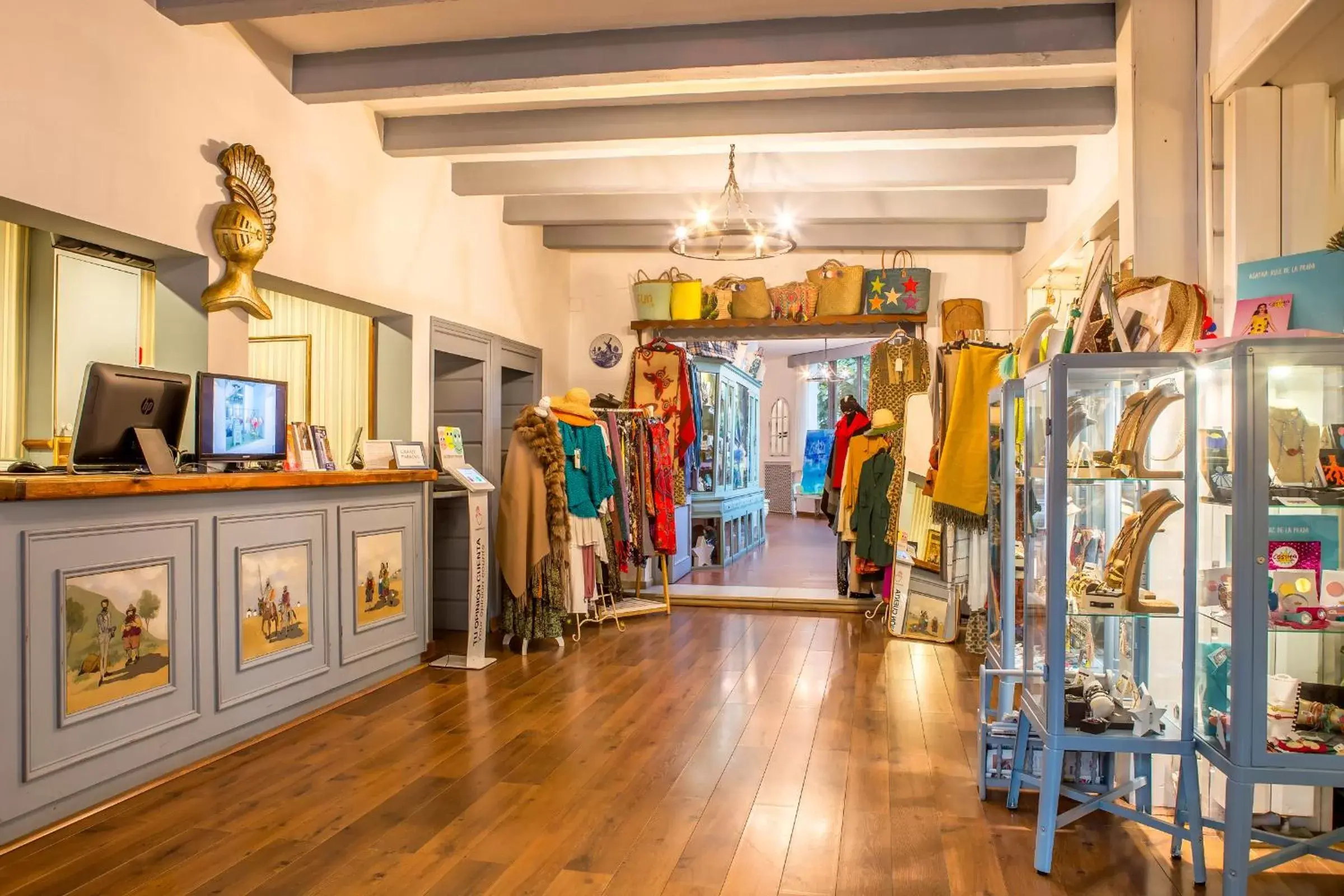 Lobby or reception in Mesón de Sancho