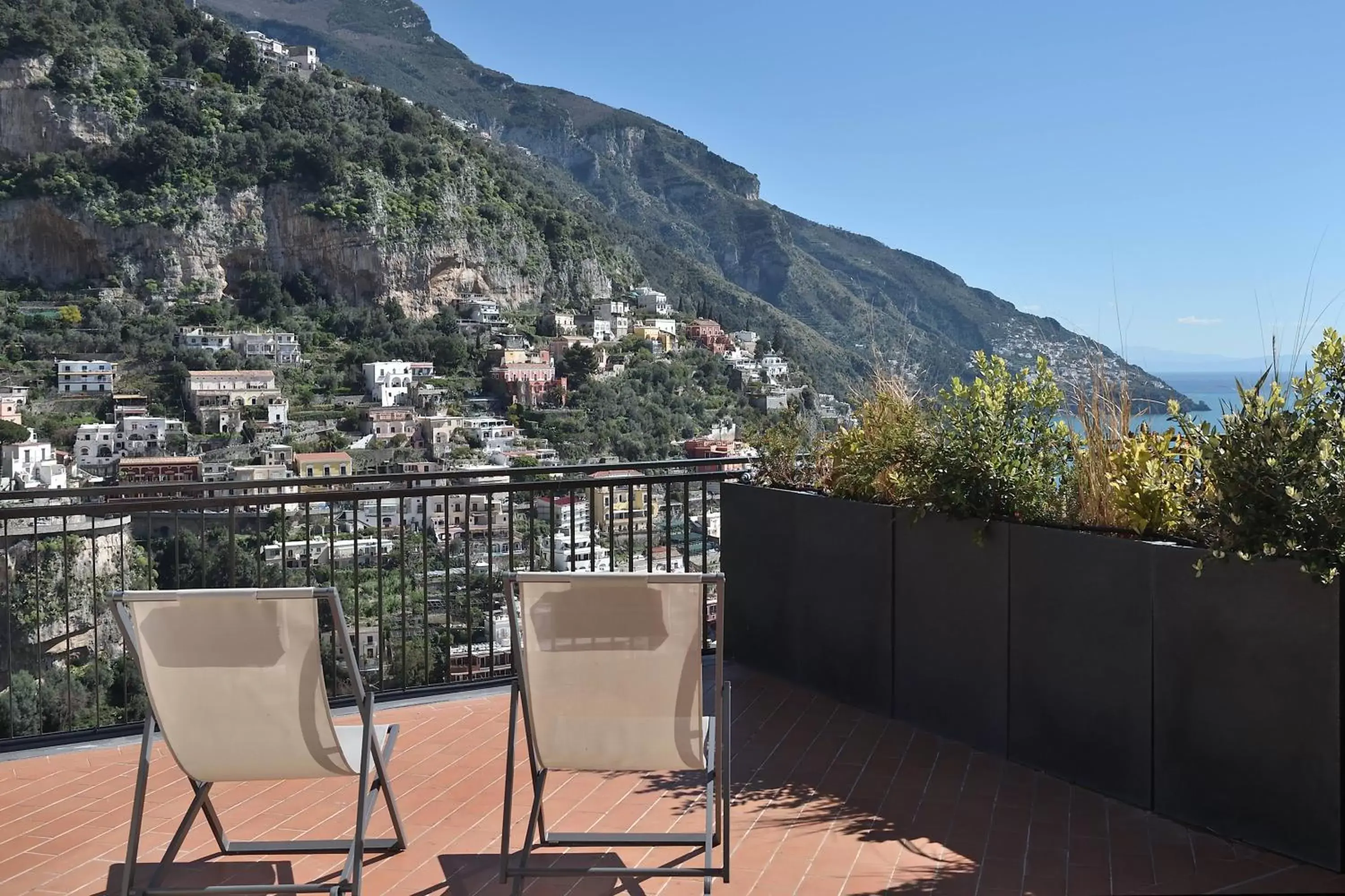 Balcony/Terrace in Hotel Royal Positano