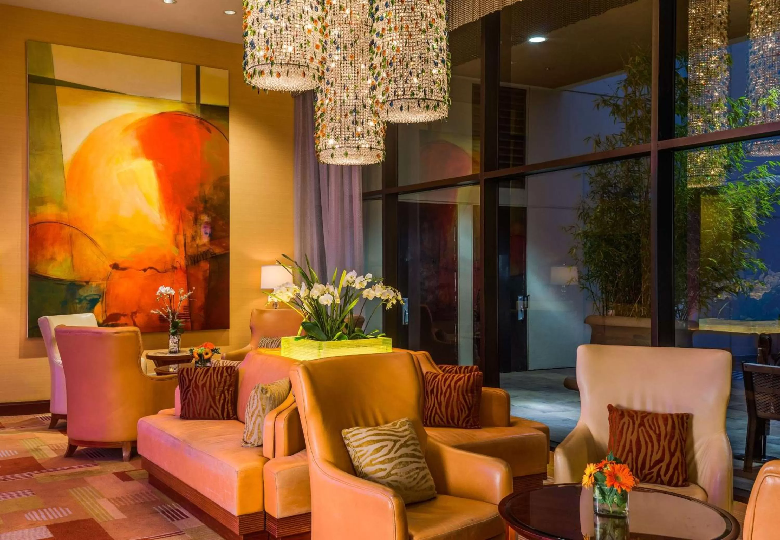 Lobby or reception in Hilton San Francisco Airport Bayfront - No Resort Fee