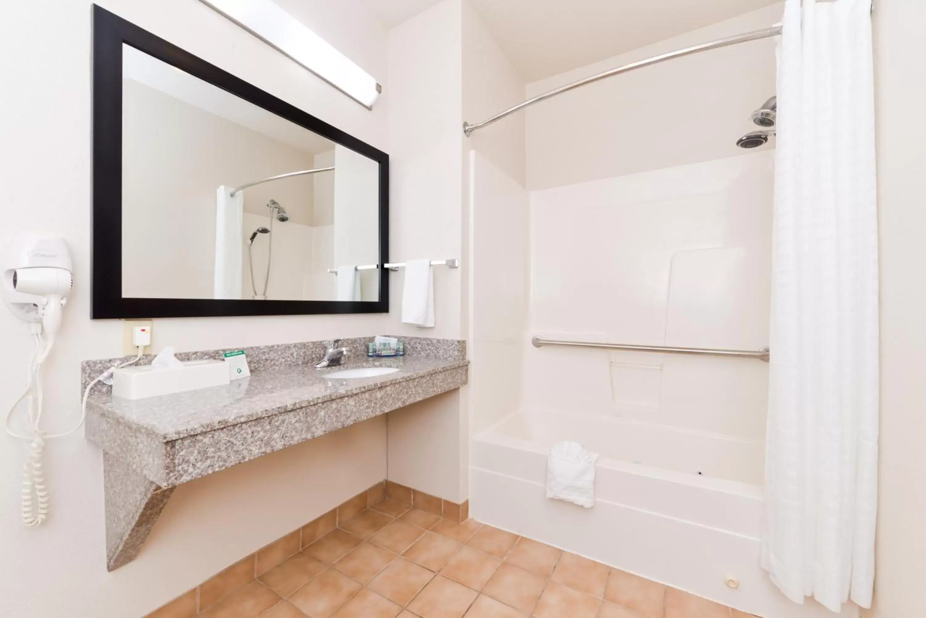 Bathroom in Best Western Big Spring Lodge