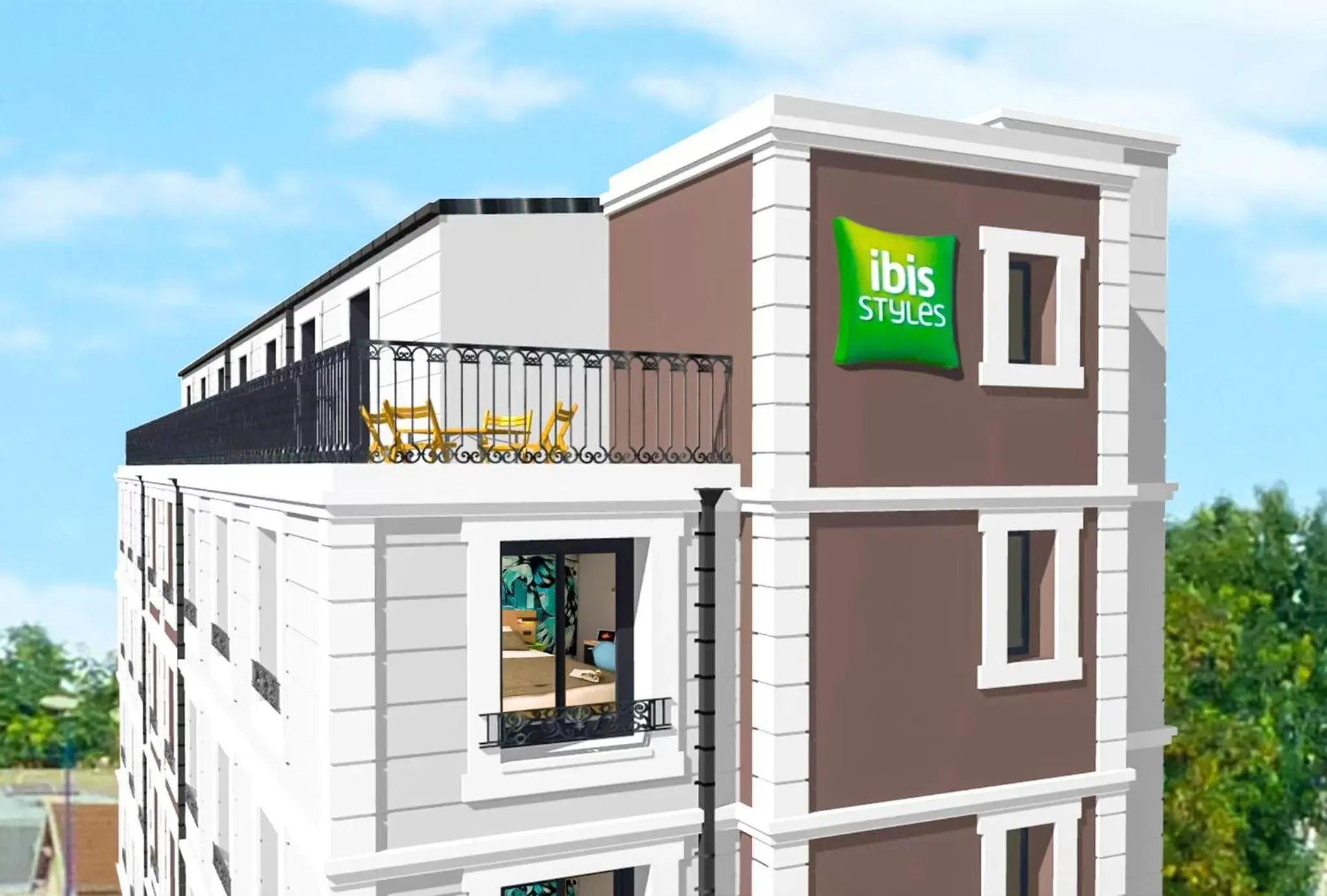 Property Building in ibis Styles Clamart Gare Grand Paris